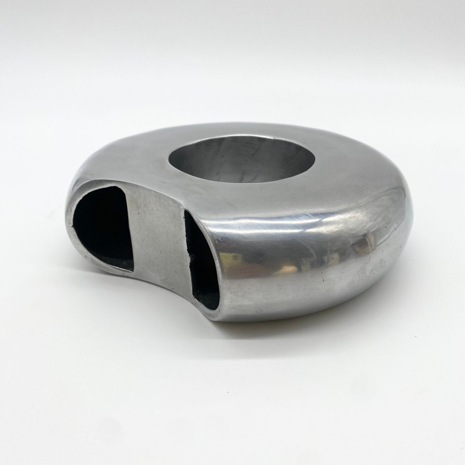 VASE "DONUT" / FONTE D’ALUMINIUM – 1980s
