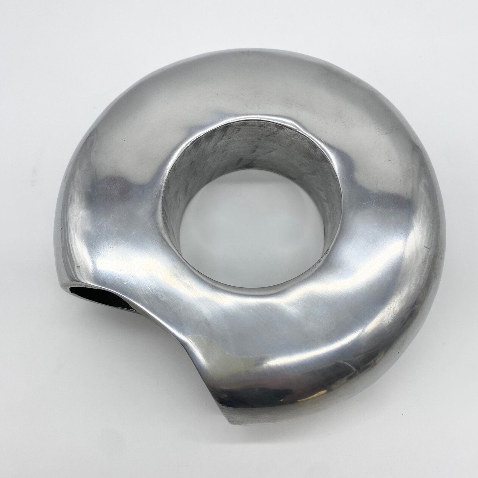 VASE "DONUT" / FONTE D’ALUMINIUM – 1980s