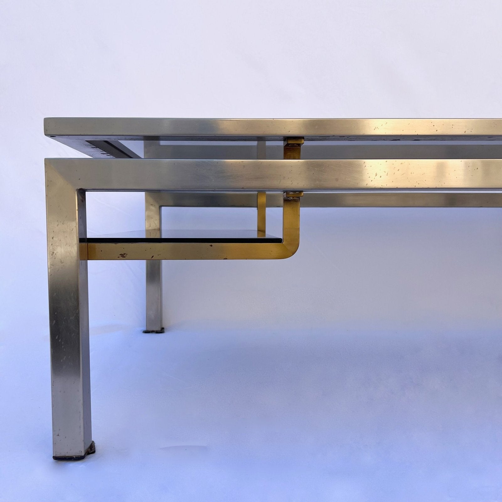 GUY LEFÈVRE COFFEE TABLE FOR MAISON JANSEN, 1970s