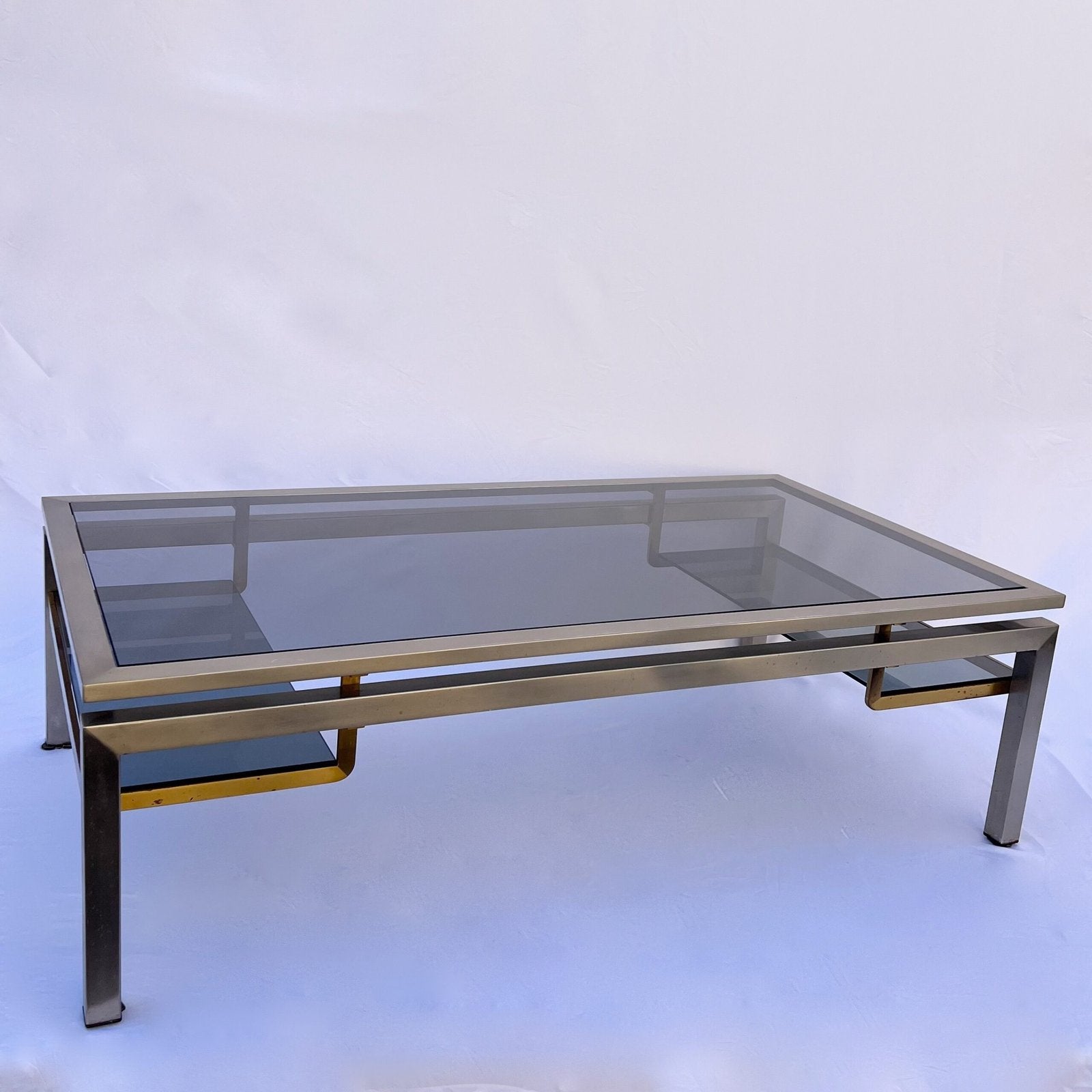 GUY LEFÈVRE COFFEE TABLE FOR MAISON JANSEN, 1970s