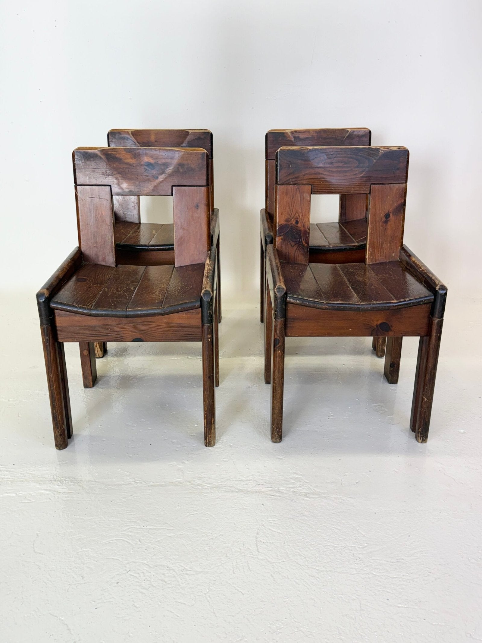 CHAISES – SILVIO COPPOLA POUR FRATELLI MONTINA,  1970s