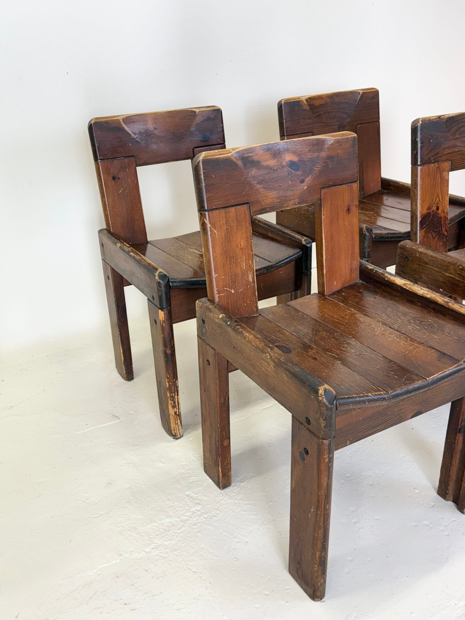 CHAISES – SILVIO COPPOLA POUR FRATELLI MONTINA,  1970s