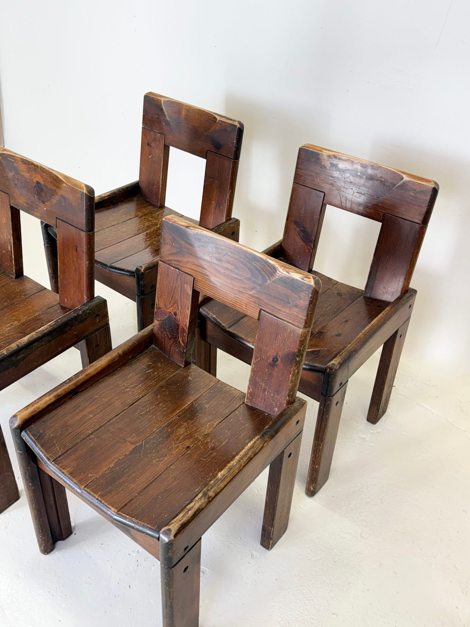 CHAISES – SILVIO COPPOLA POUR FRATELLI MONTINA,  1970s