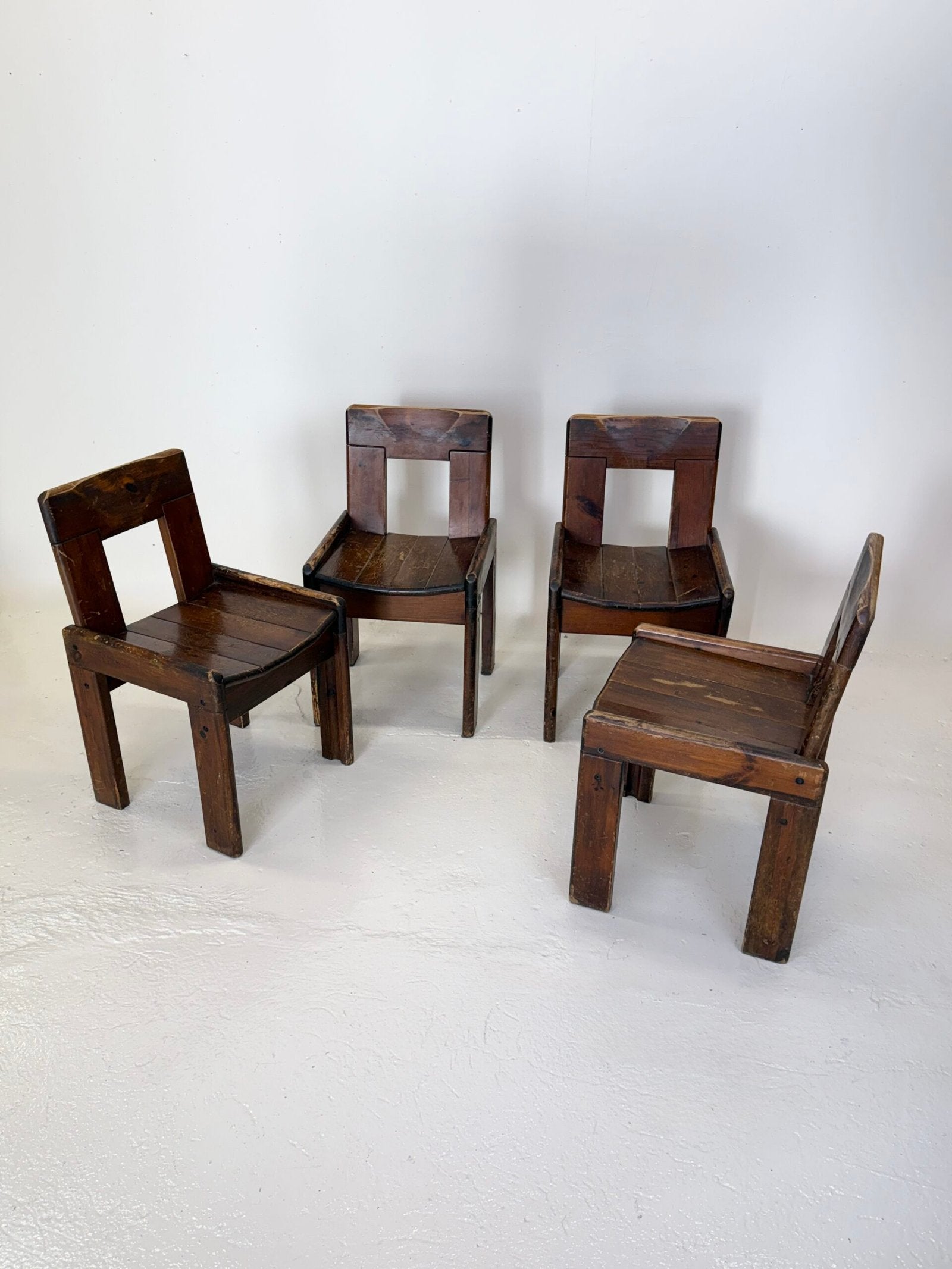 CHAISES – SILVIO COPPOLA POUR FRATELLI MONTINA,  1970s