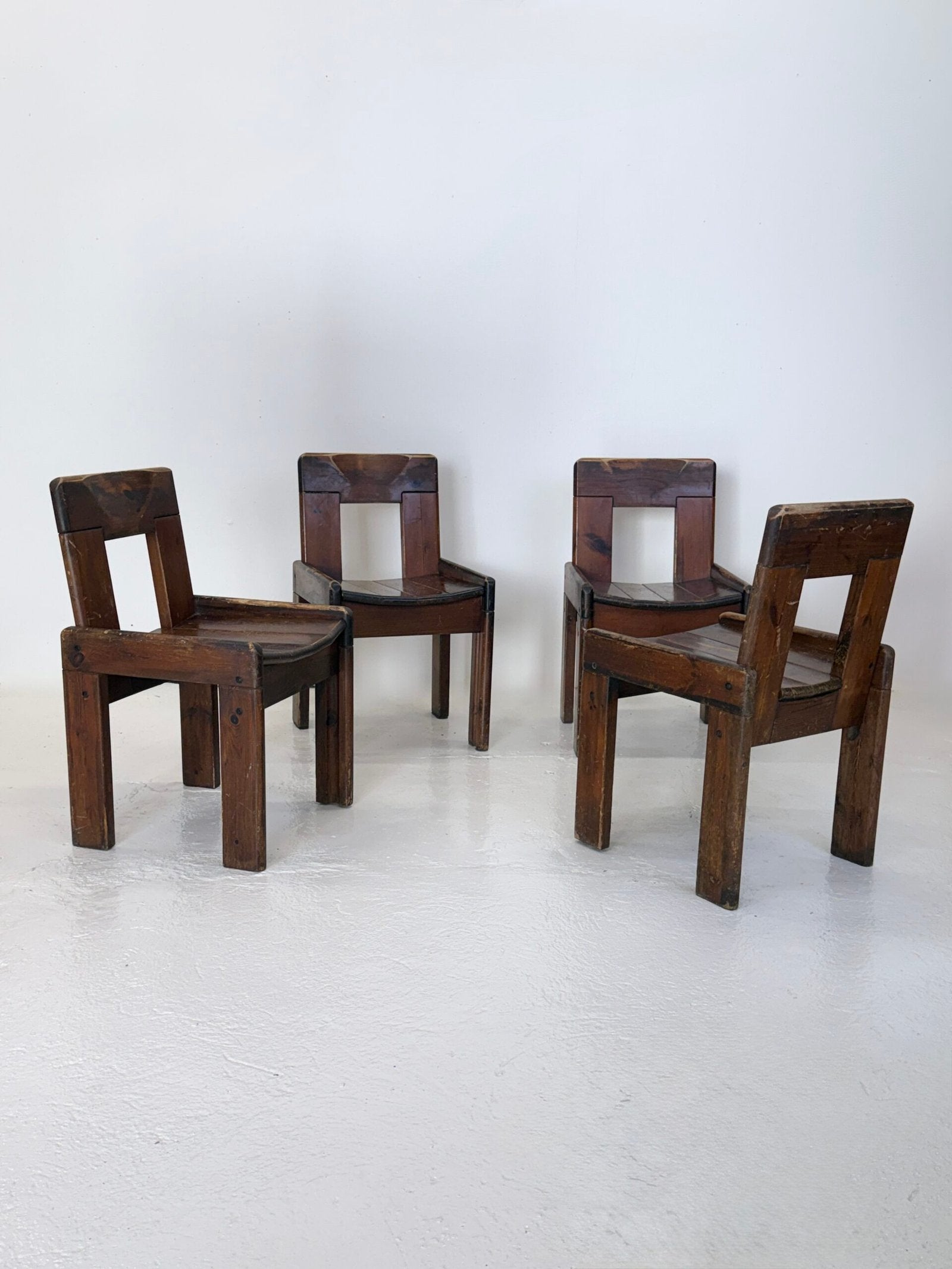 CHAISES – SILVIO COPPOLA POUR FRATELLI MONTINA,  1970s