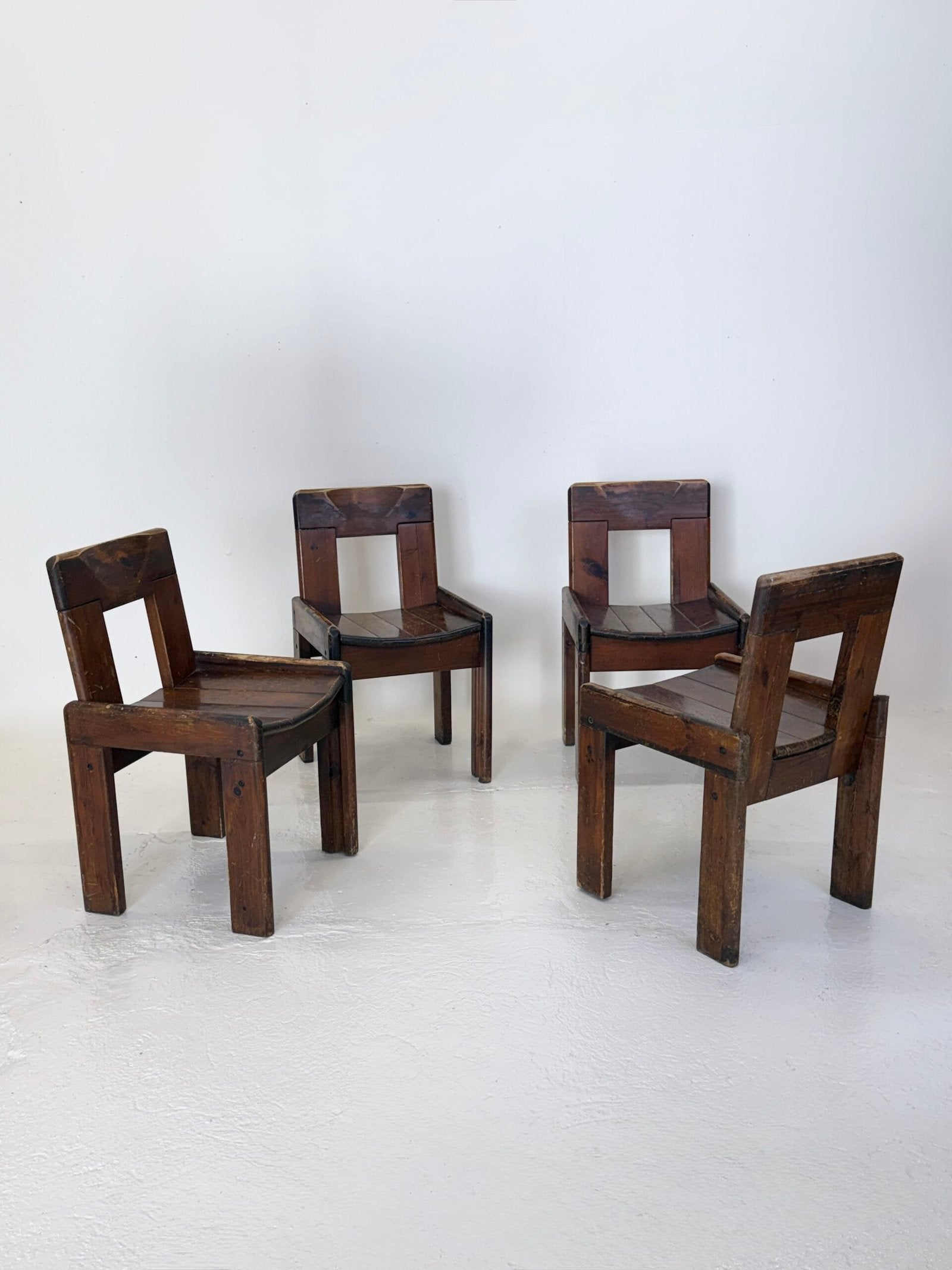 CHAISES – SILVIO COPPOLA POUR FRATELLI MONTINA,  1970s
