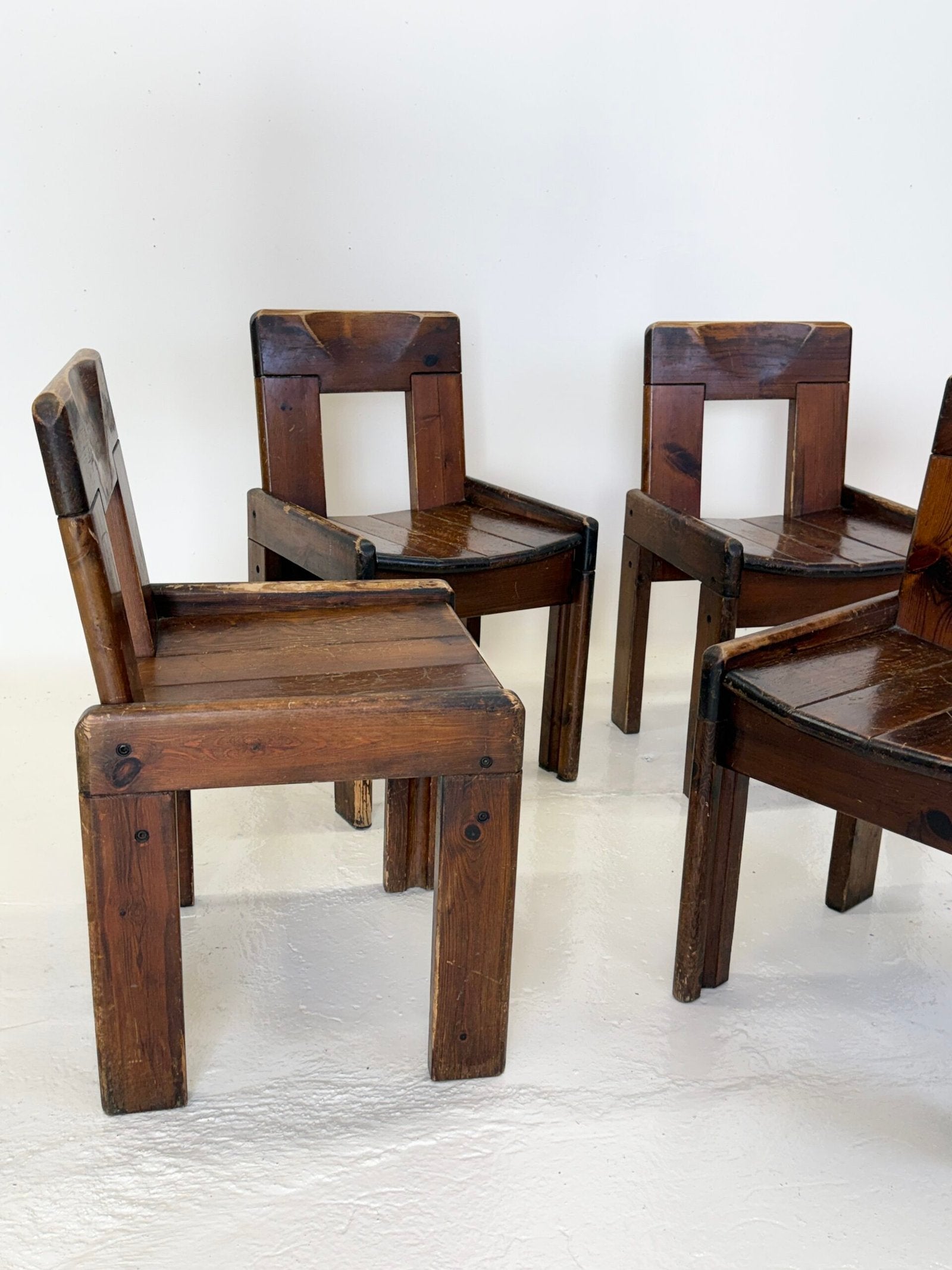 CHAISES – SILVIO COPPOLA POUR FRATELLI MONTINA,  1970s
