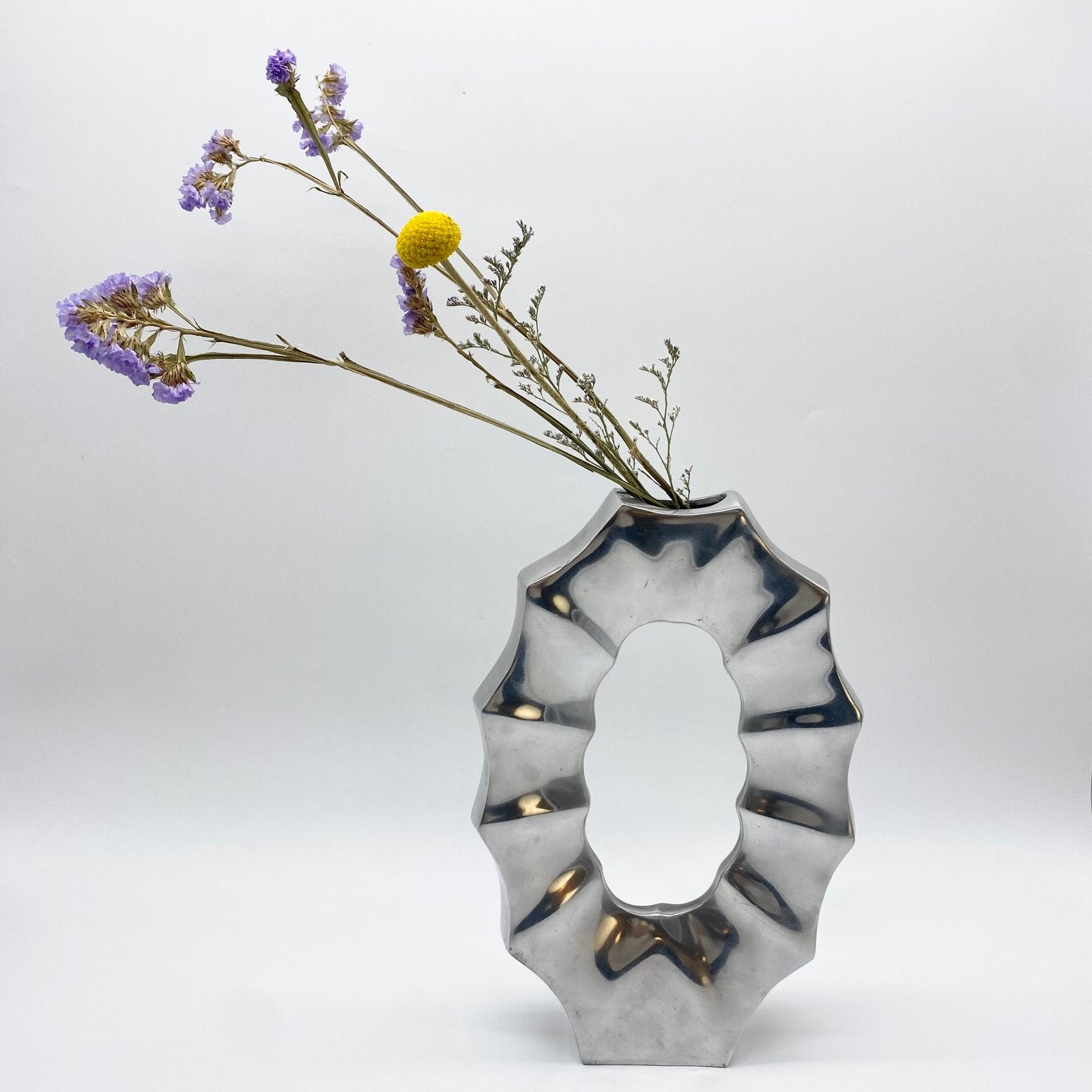 VASE "SPIDER II" / FONTE D’ALUMINIUM – 1980s
