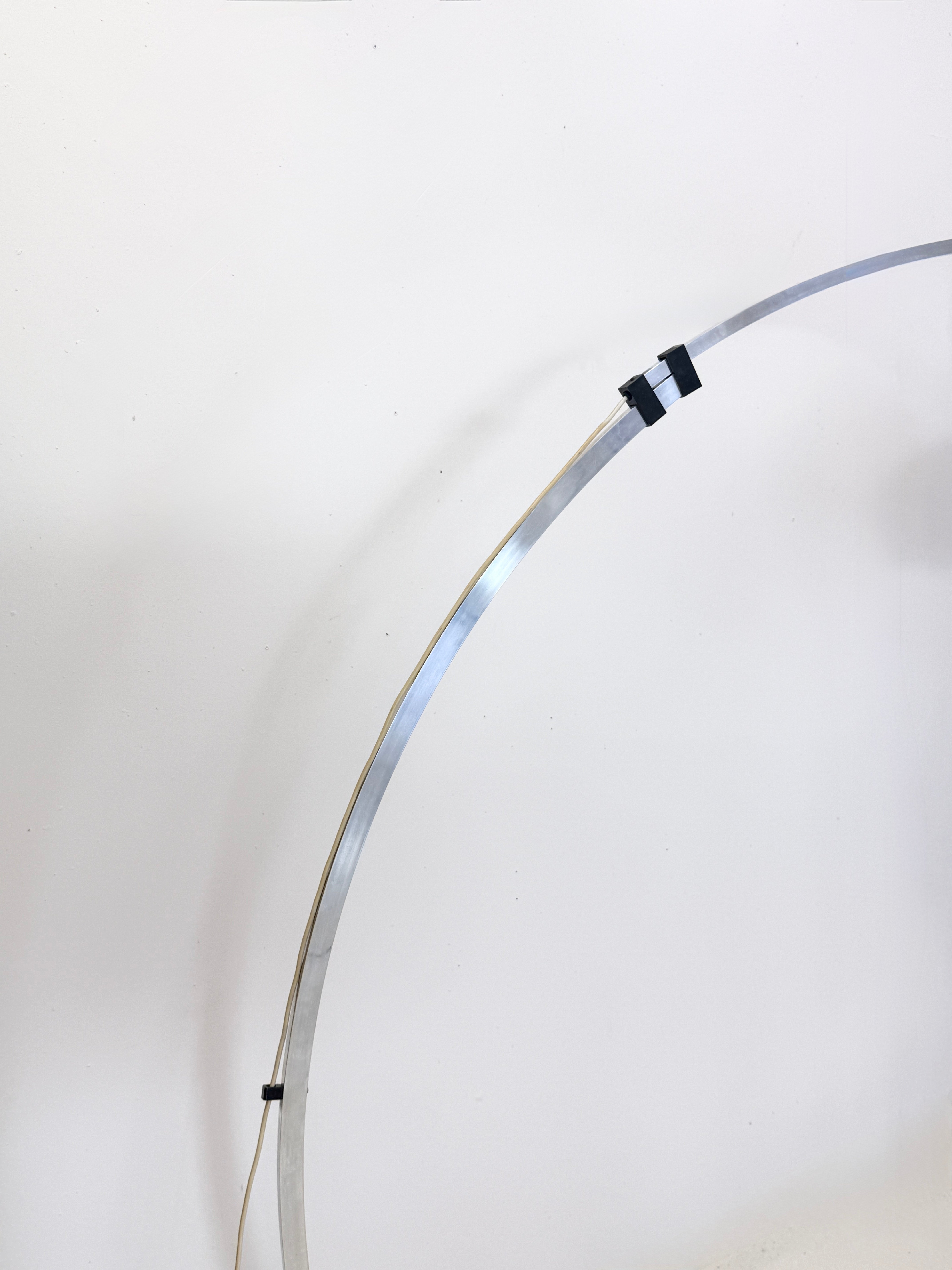 LAMPADAIRE "ARC" TÉLESCOPIQUE — GUZZINI, ITALIE, 1970s