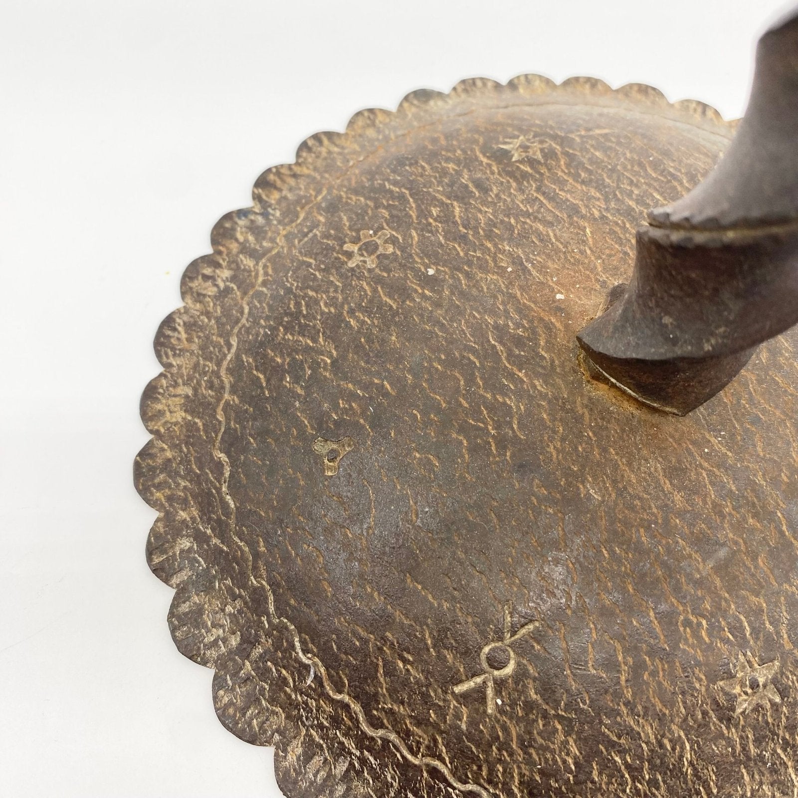 CHANDELIER "ASTRAL" / FER FORGÉ  – TRAVAIL ARTISANAL