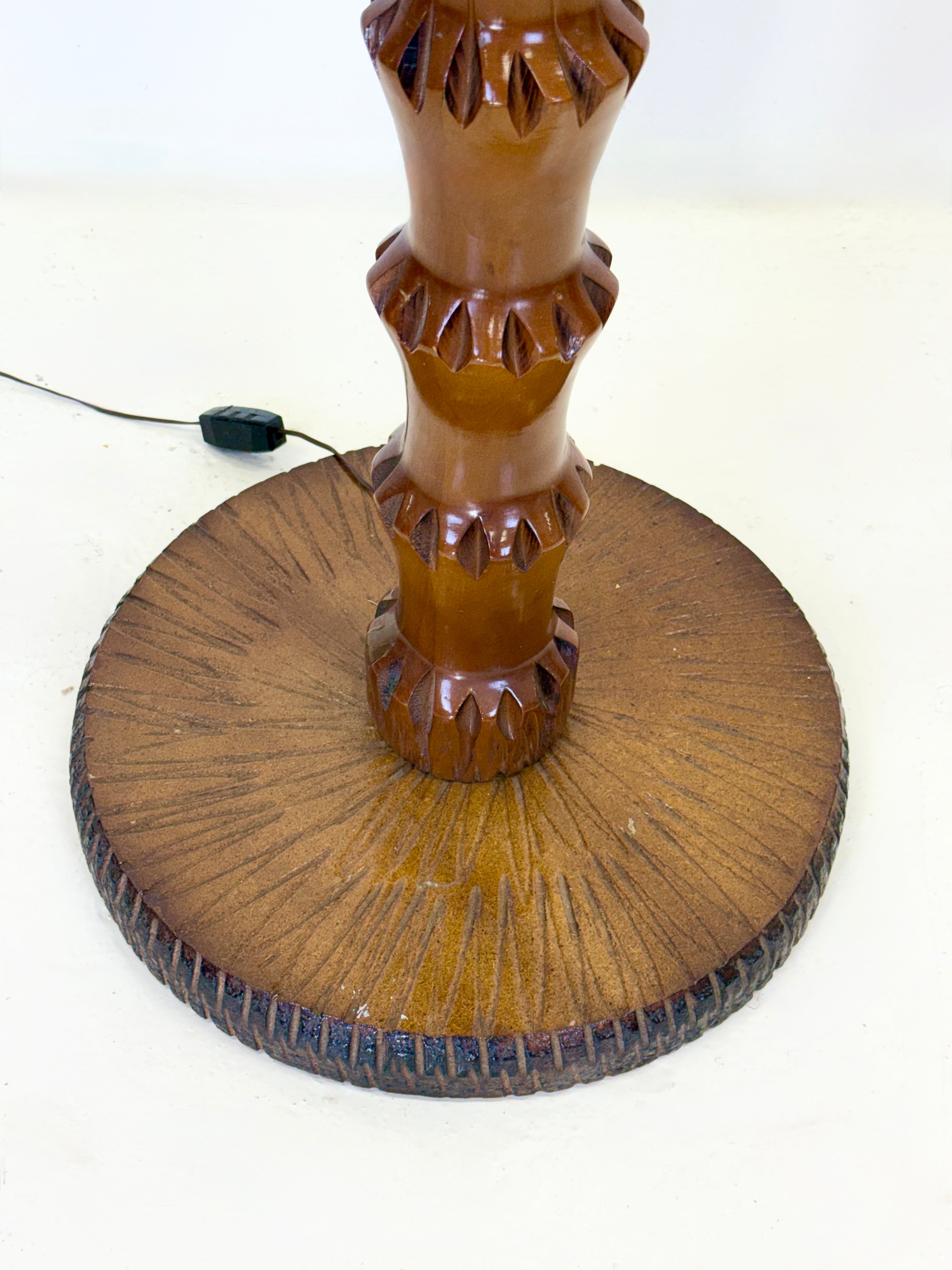 LAMPADAIRE « PALMIER » — ALDO TURA, ITALIE, CIRCA 1960
