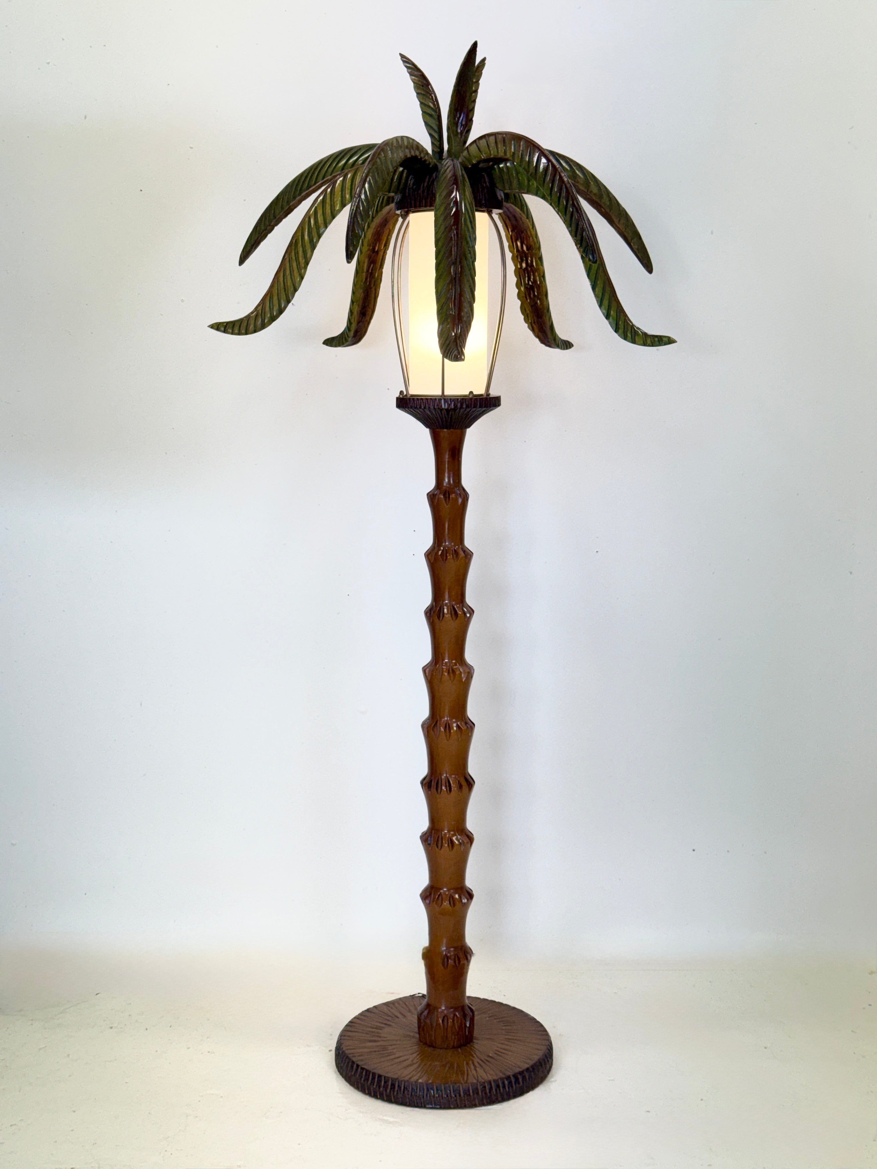 LAMPADAIRE « PALMIER » — ALDO TURA, ITALIE, CIRCA 1960
