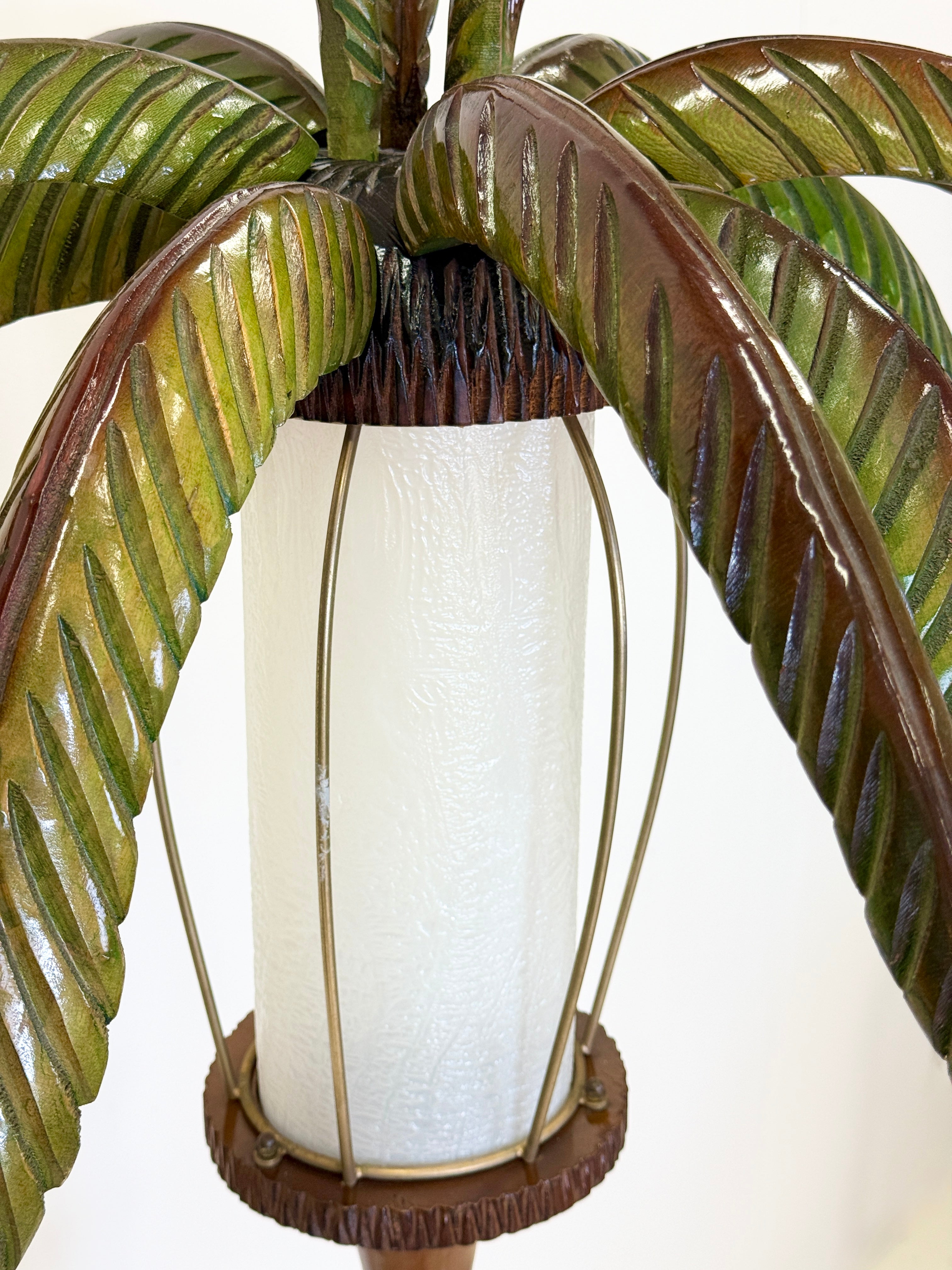 LAMPADAIRE « PALMIER » — ALDO TURA, ITALIE, CIRCA 1960
