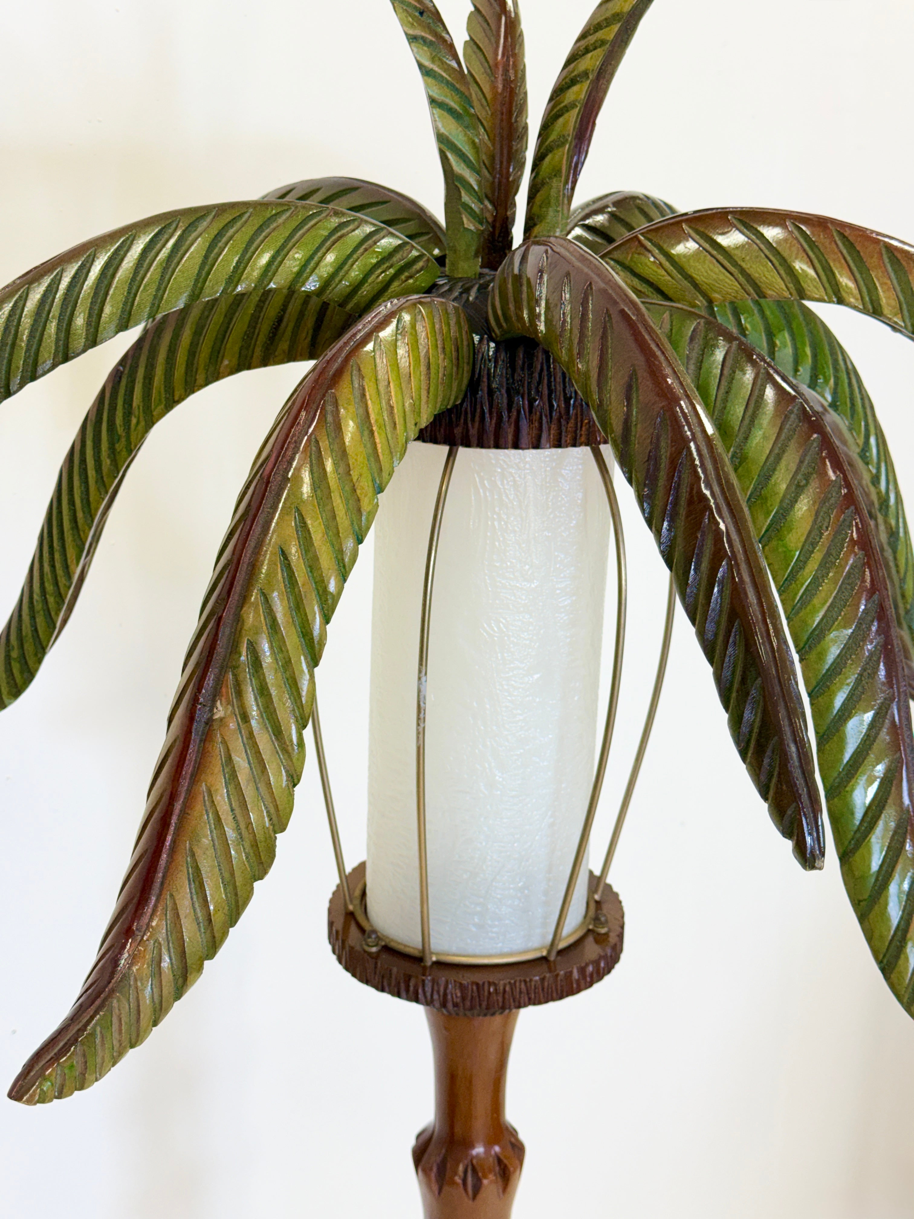 LAMPADAIRE « PALMIER » — ALDO TURA, ITALIE, CIRCA 1960