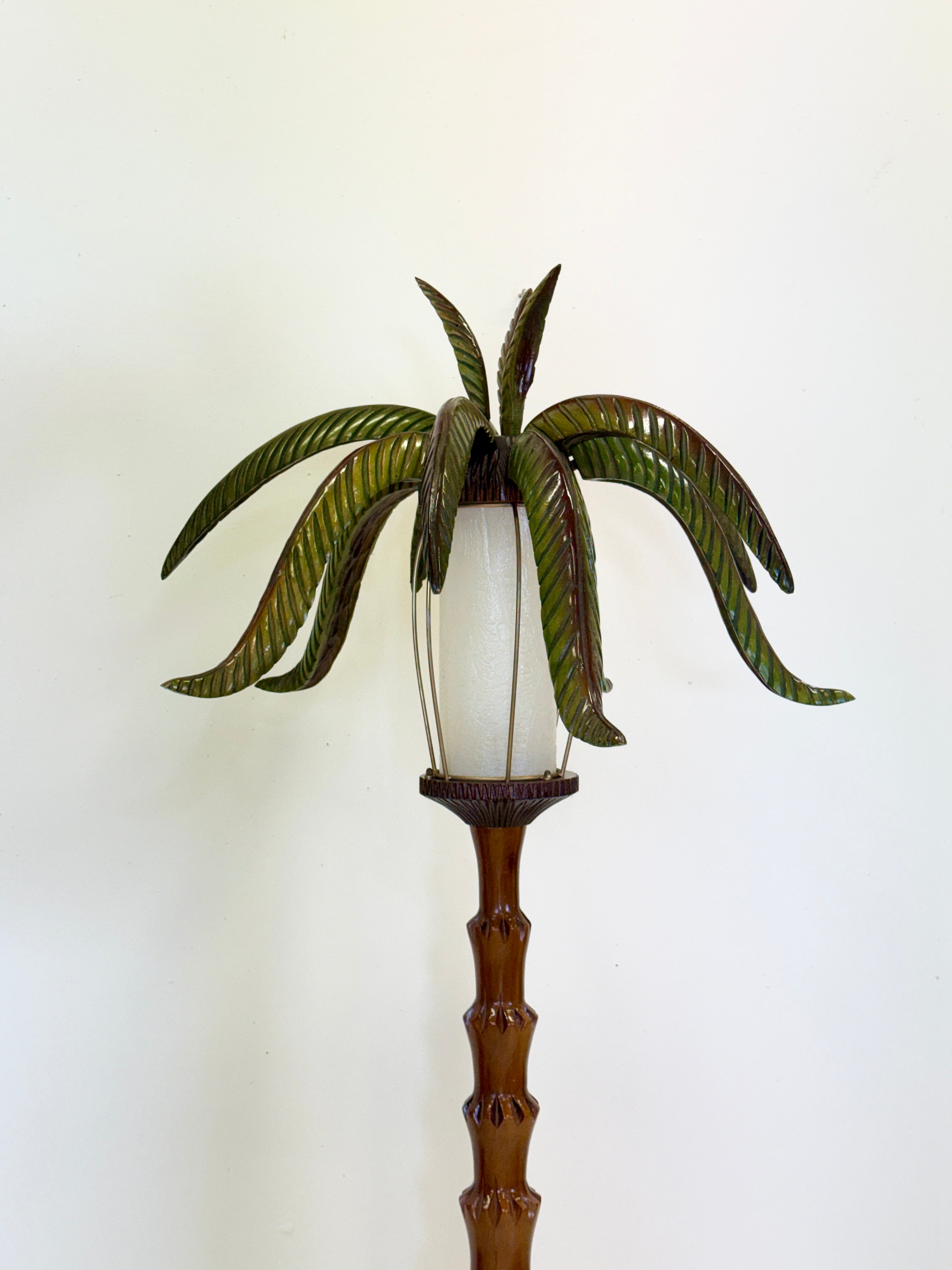 LAMPADAIRE « PALMIER » — ALDO TURA, ITALIE, CIRCA 1960