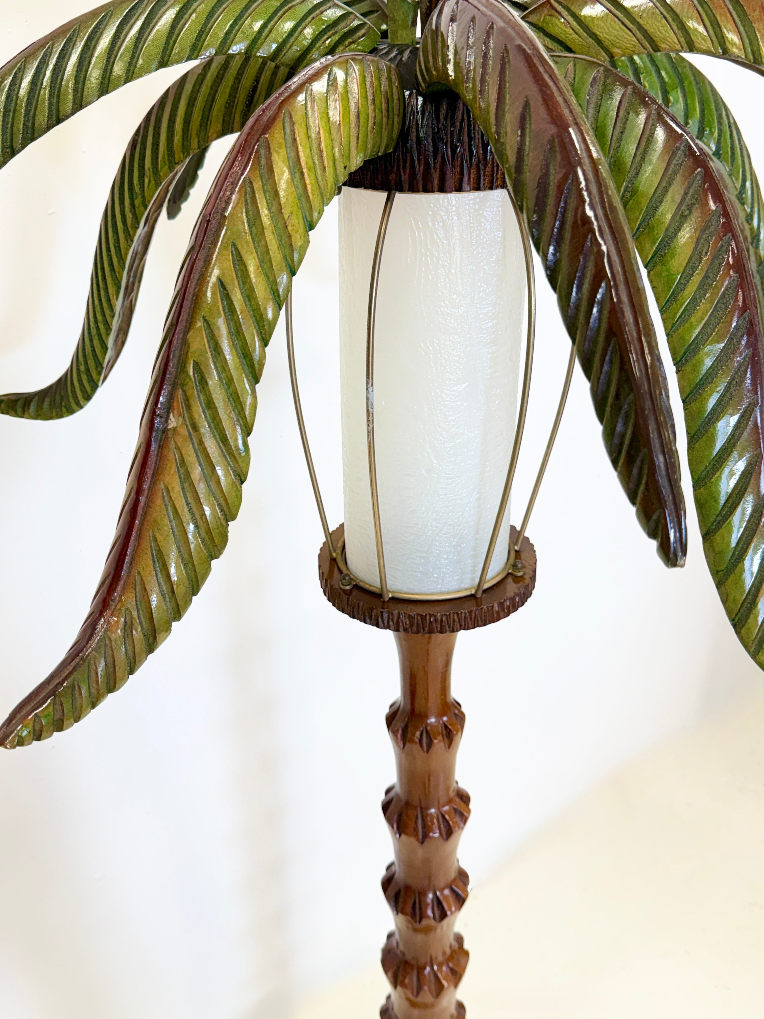 LAMPADAIRE « PALMIER » — ALDO TURA, ITALIE, CIRCA 1960