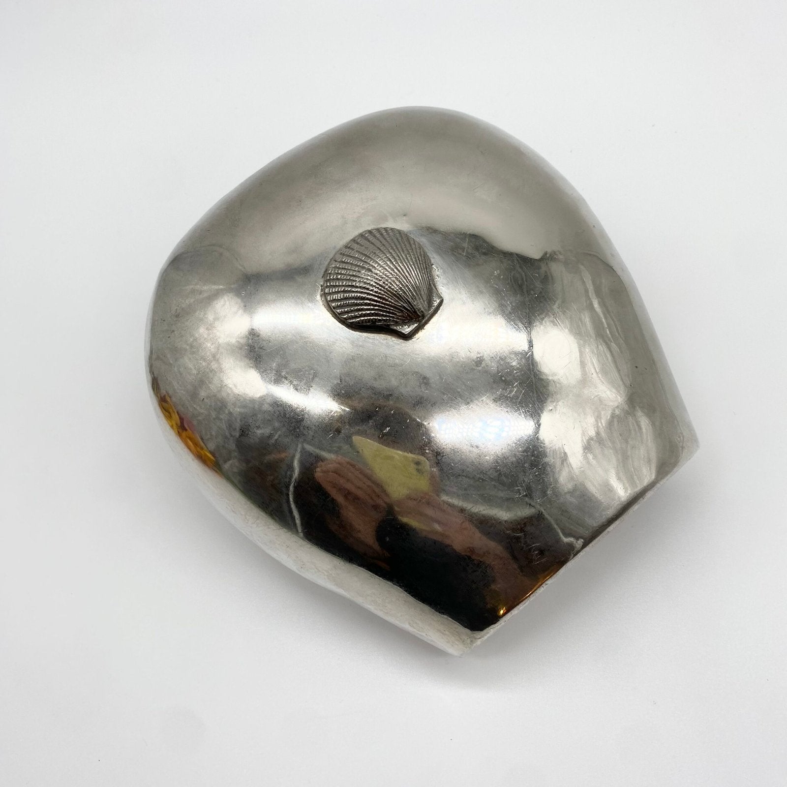 VASE "STAR SHELL" FONTE D’ALUMINIUM – 1980s