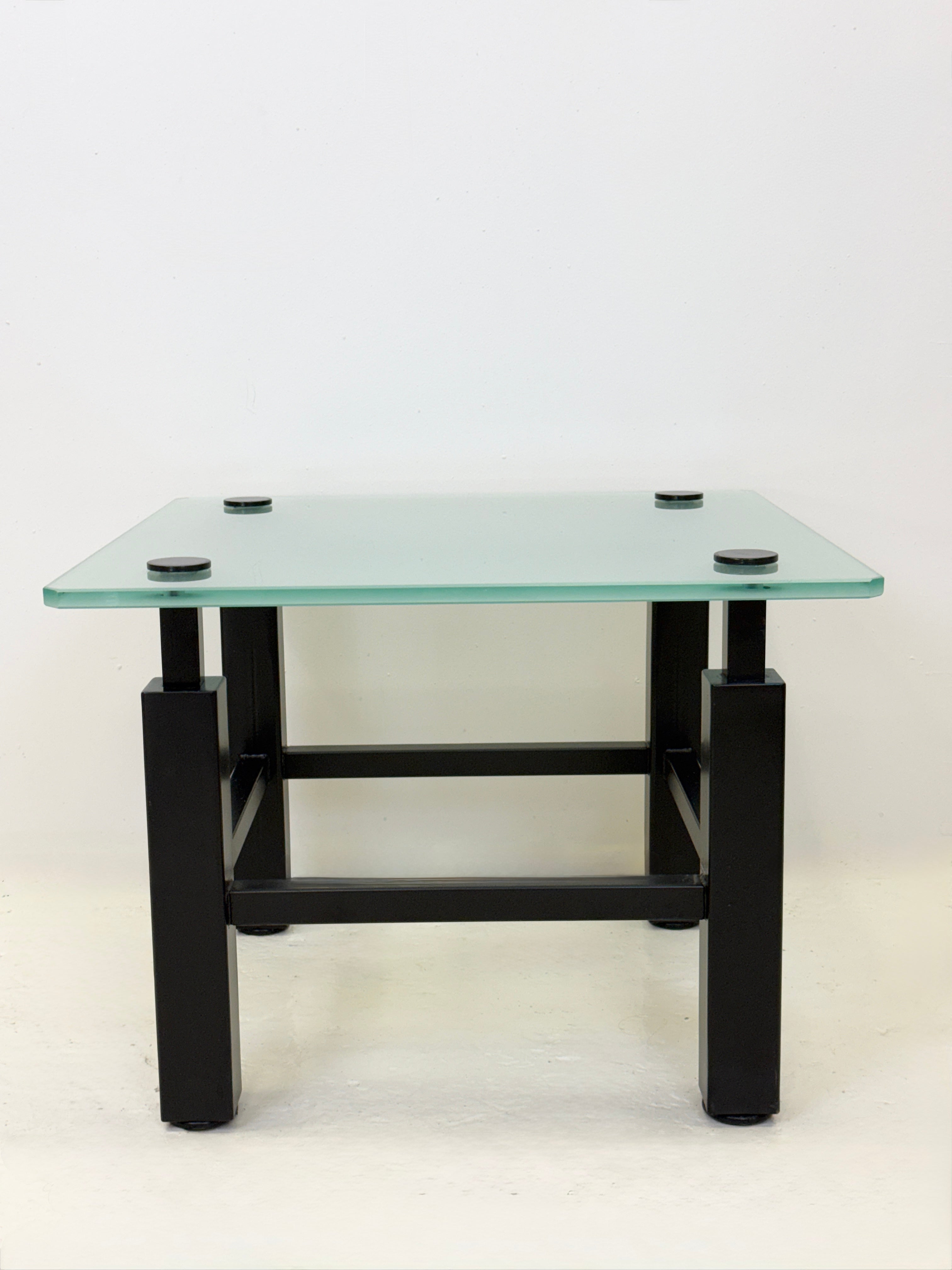 TABLE BASSE "MODERNISTE"  — FRANCE, 1980s