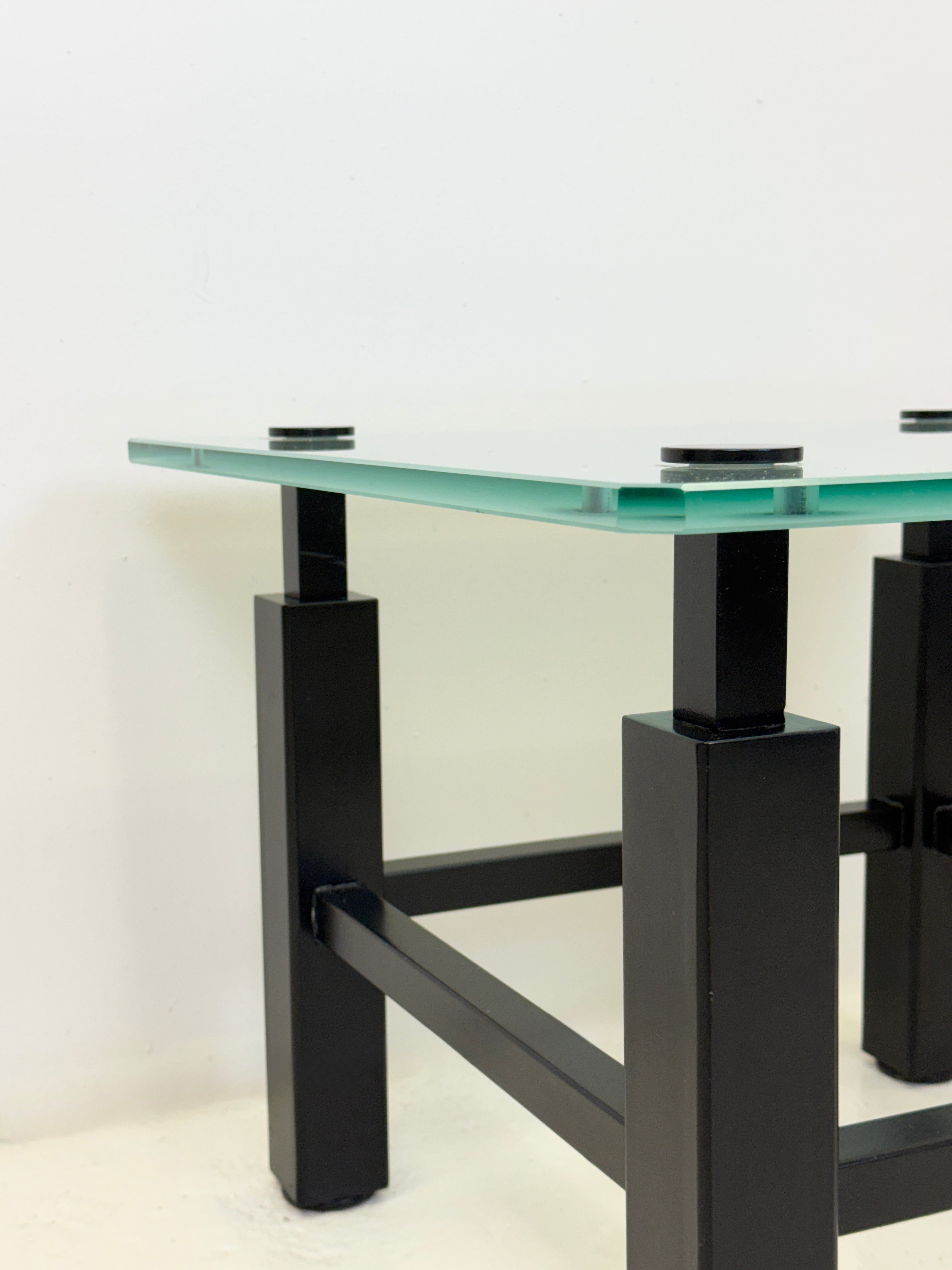 TABLE BASSE "MODERNISTE"  — FRANCE, 1980s