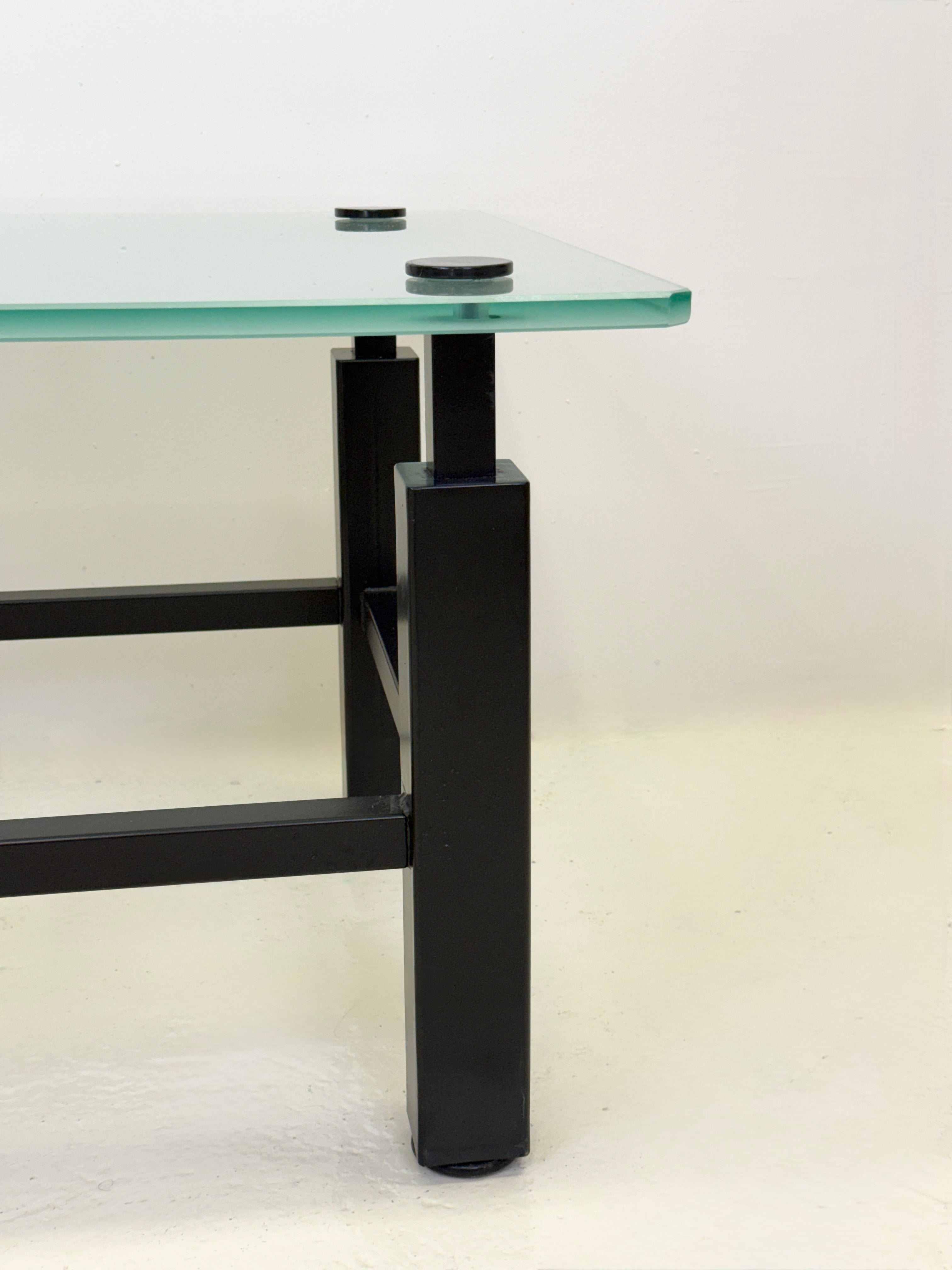 TABLE BASSE "MODERNISTE"  — FRANCE, 1980s