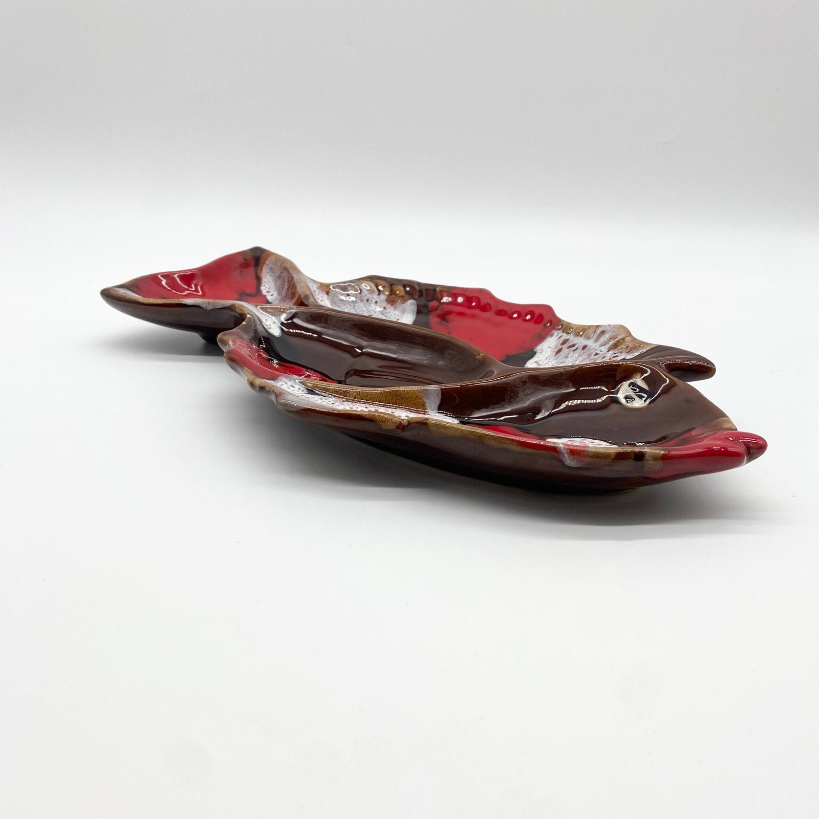 PLAT POISSON / CÉRAMIQUE "VALLAURIS" – 1960s