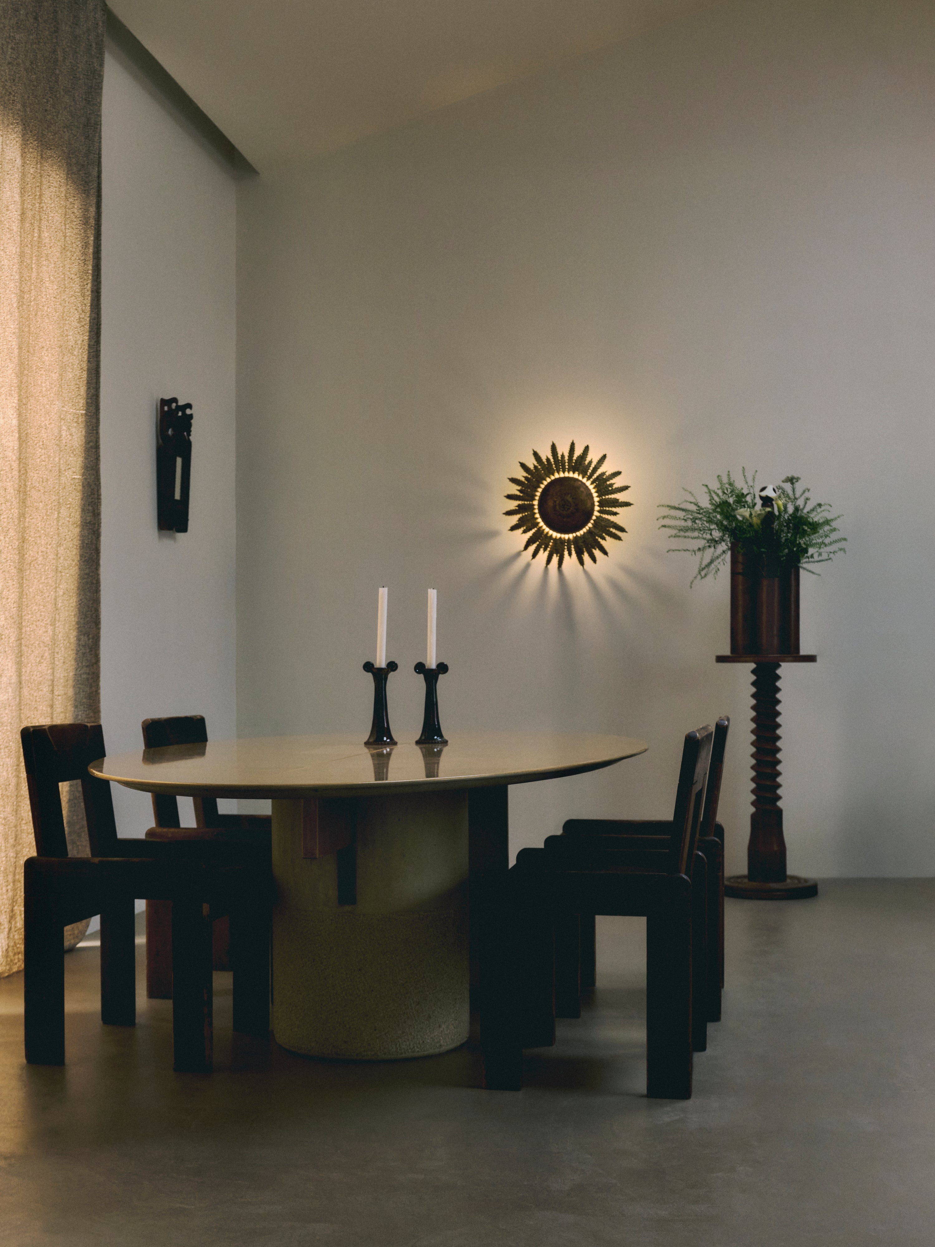 TABLE À MANGER PAR GIOVANNI OFFREDI  POUR "SAPORITI ITALIA"— 1970s