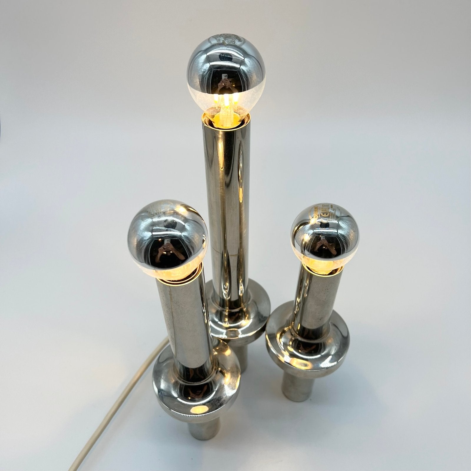 LAMPE "GAETANO SCIOLARI" POUR BOULANGER, 1970s