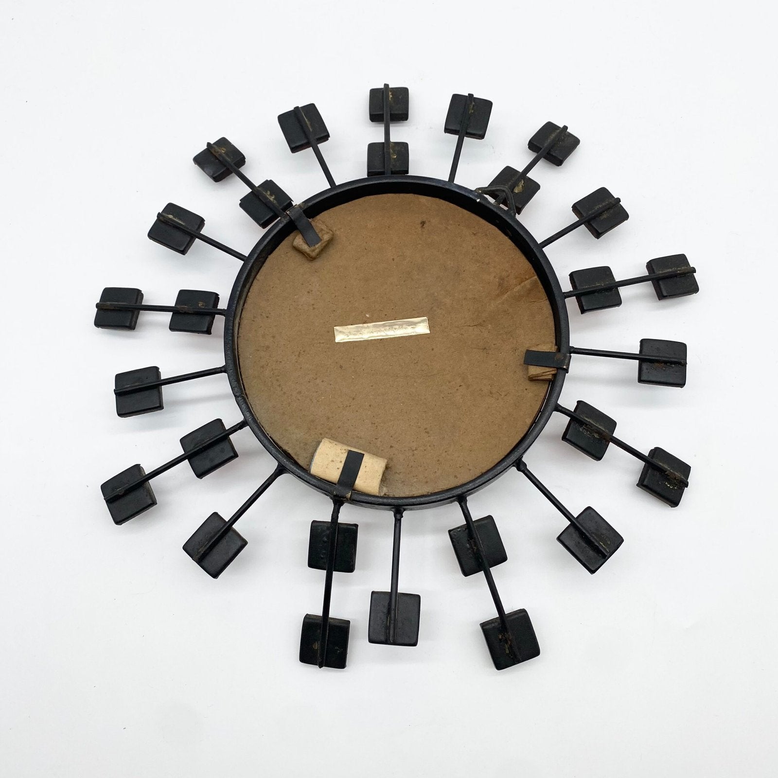 MIROIR "SOLEIL" SIGNÉ GÉO DUVIVIER, 1950-60s