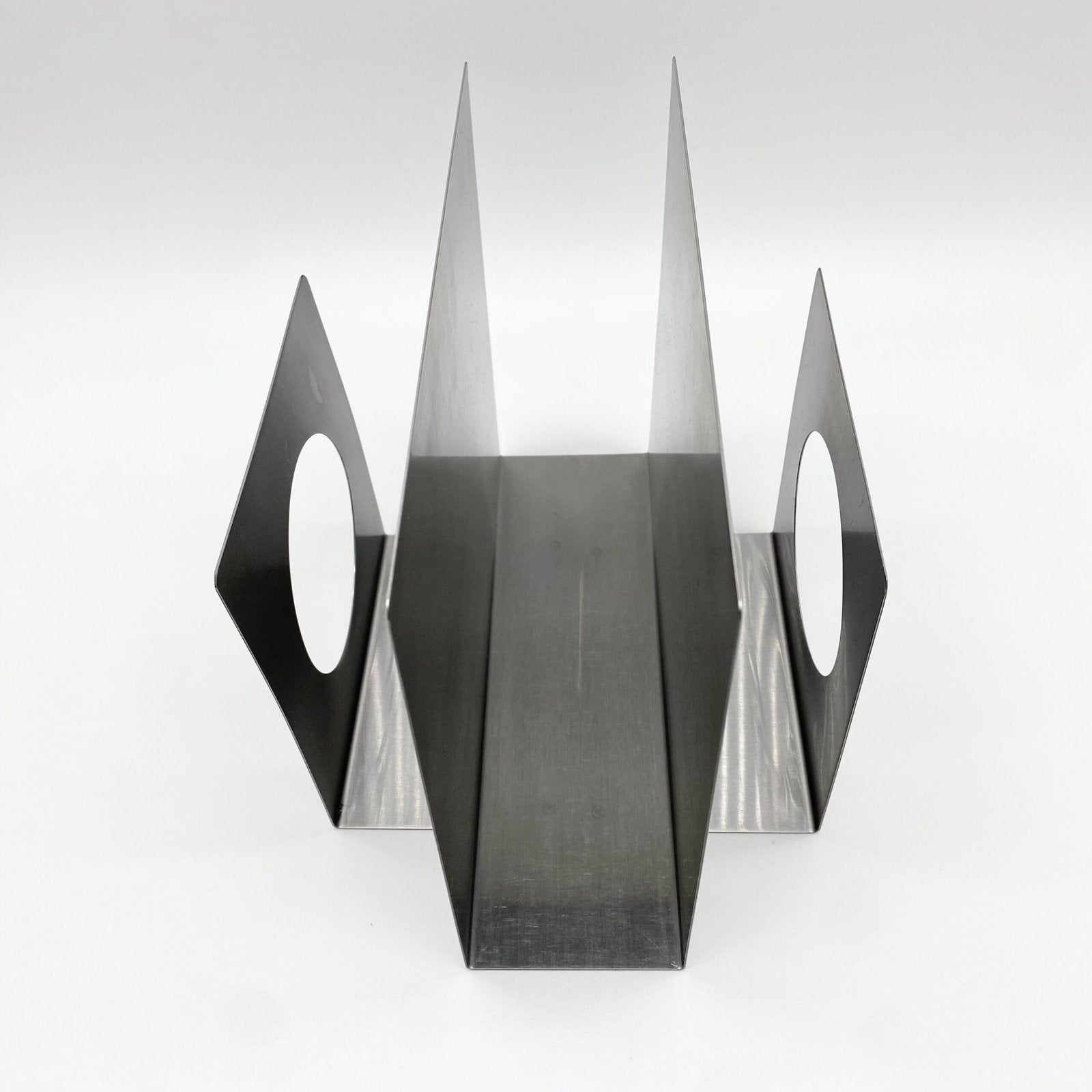 PORTE-REVUES ACIER  PAR "FRANÇOIS MONNET" — 1970s