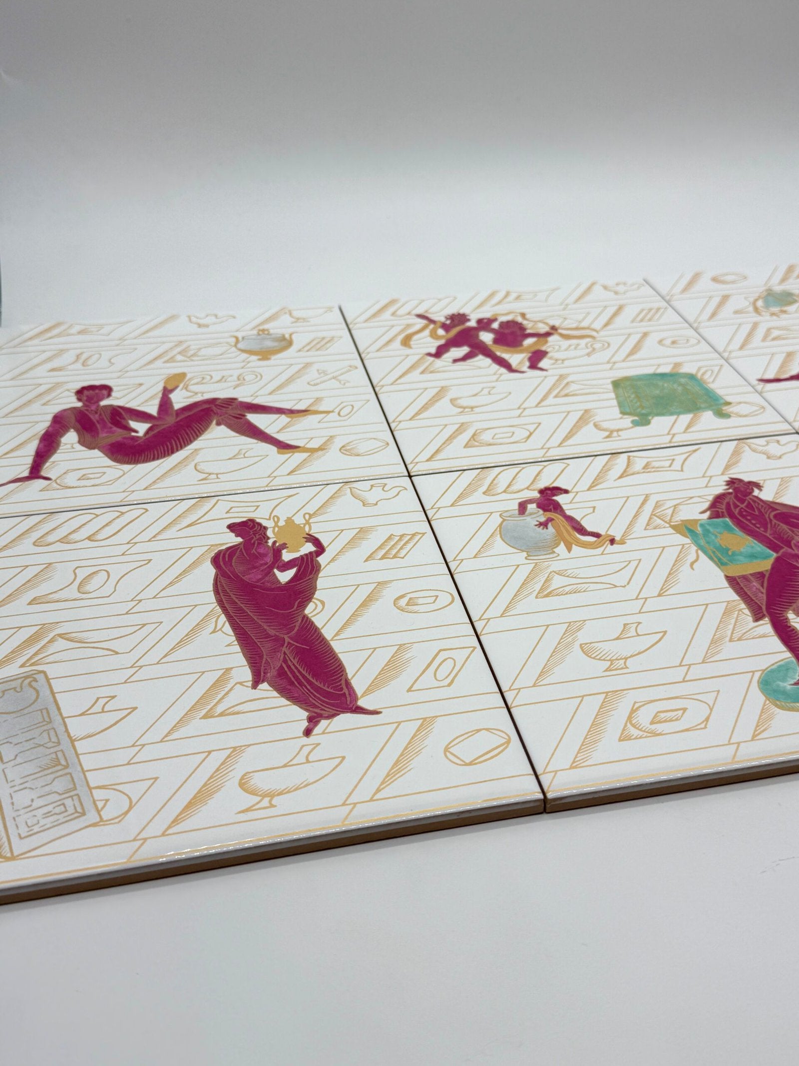 CÉRAMIQUE  GIO PONTI — « LA CONVERSAZIONE CLASSICA », 1980s