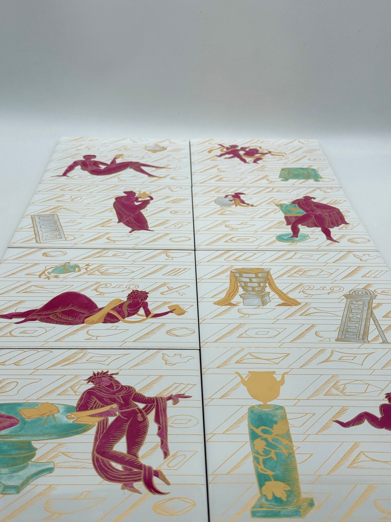 CÉRAMIQUE  GIO PONTI — « LA CONVERSAZIONE CLASSICA », 1980s