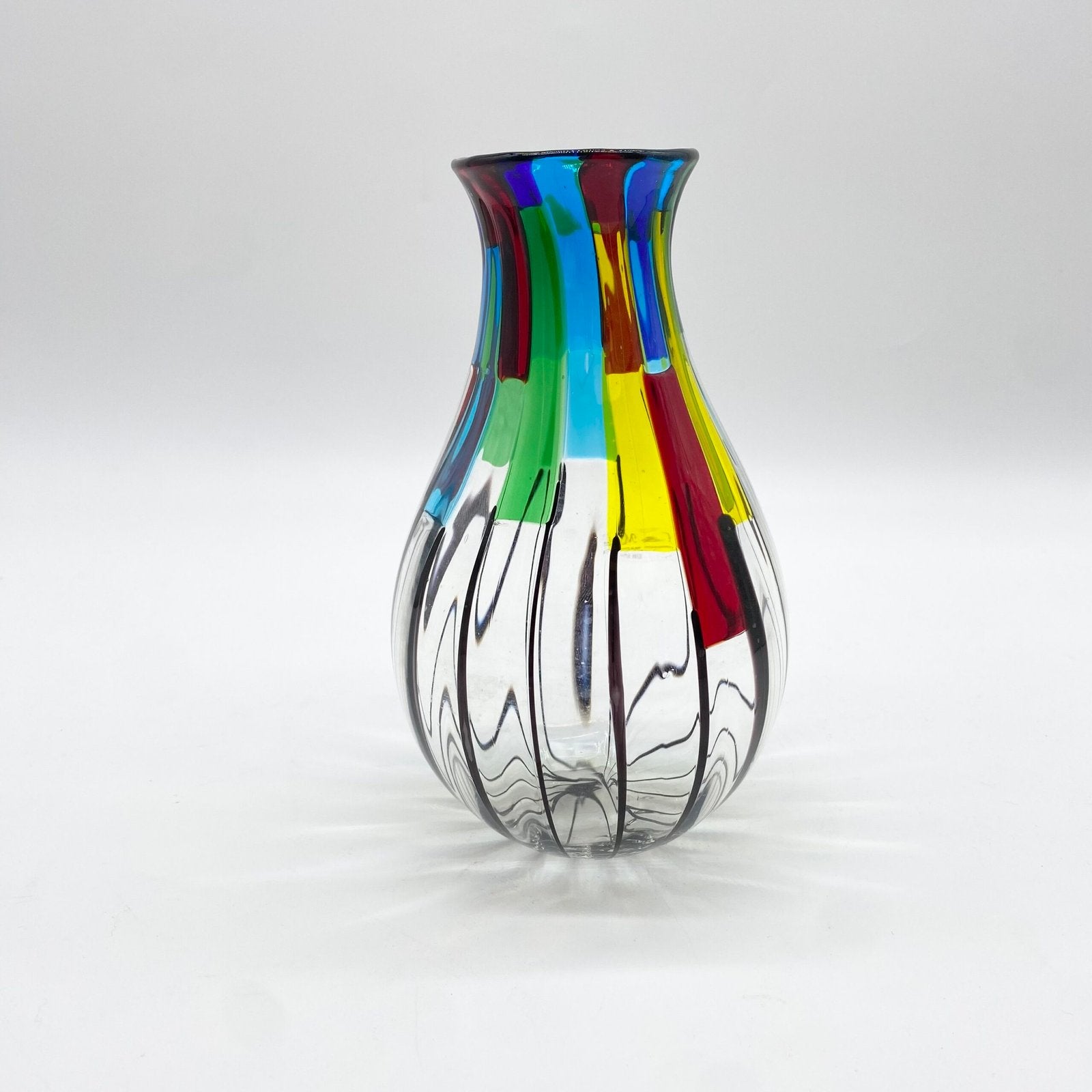 VASE MURANO "FIORITO" PAR ANGELO BALLARIN