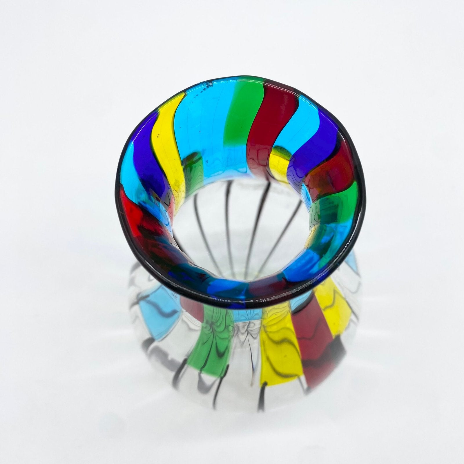 VASE MURANO "FIORITO" PAR ANGELO BALLARIN