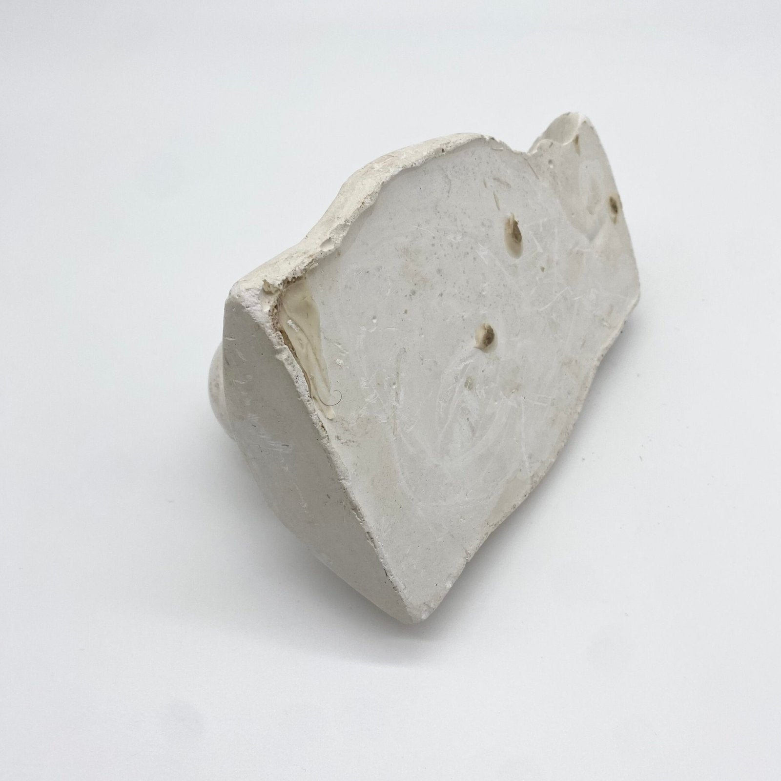 GRAND NEZ ACADEMIQUE - FRAGMENT D’ÉTUDE EN PLÂTRE, 1960s