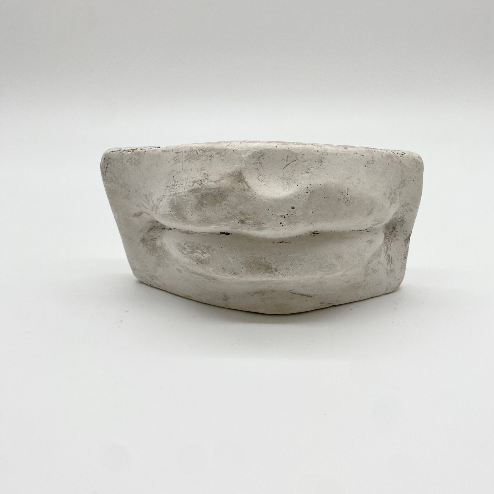 GRANDE BOUCHE ACADÉMIQUE - FRAGMENT D’ÉTUDE EN PLÂTRE, 1960s