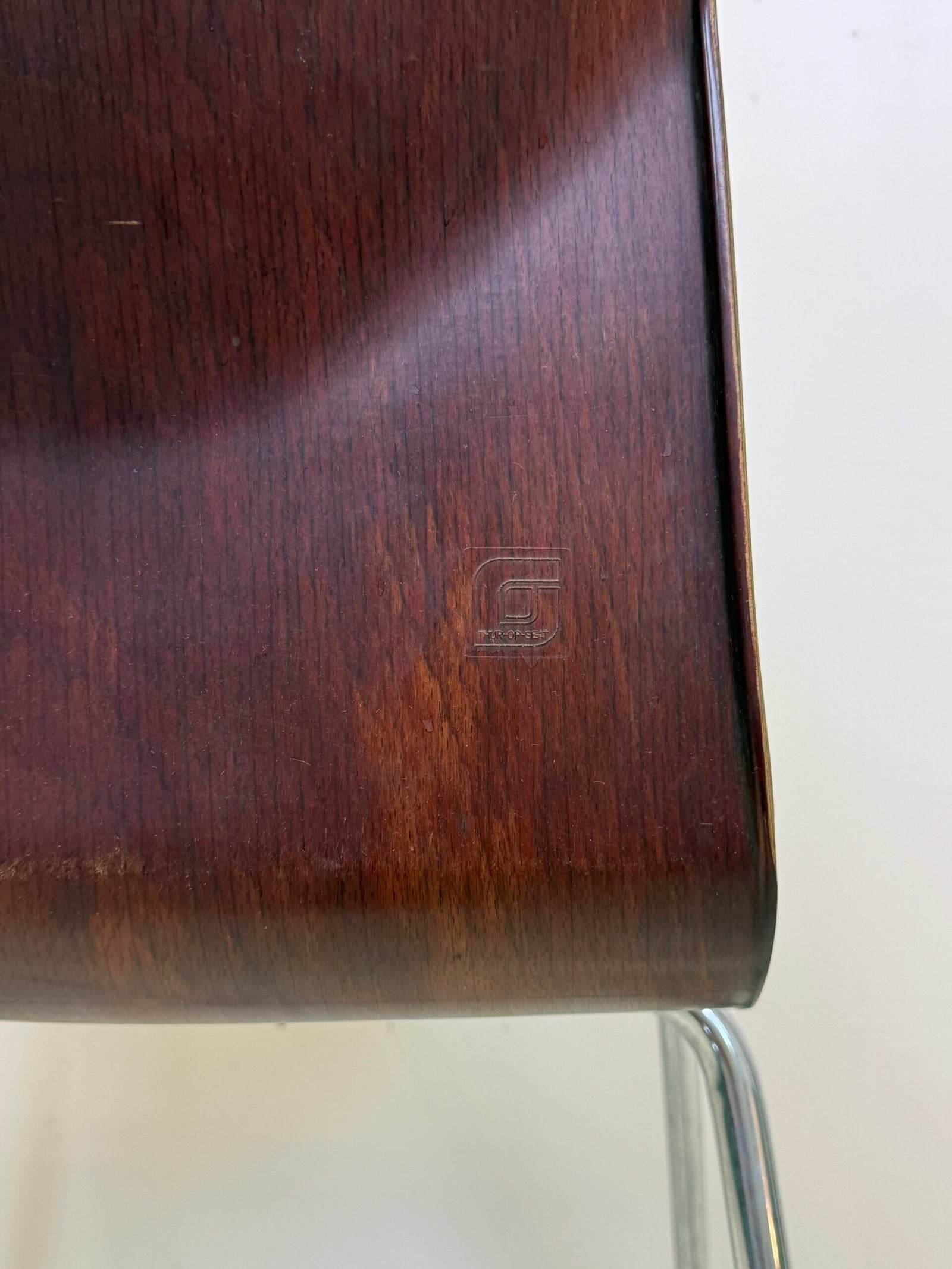 SUITE DE 6 CHAISES S22 — THUR-OP SEAT, 1970s