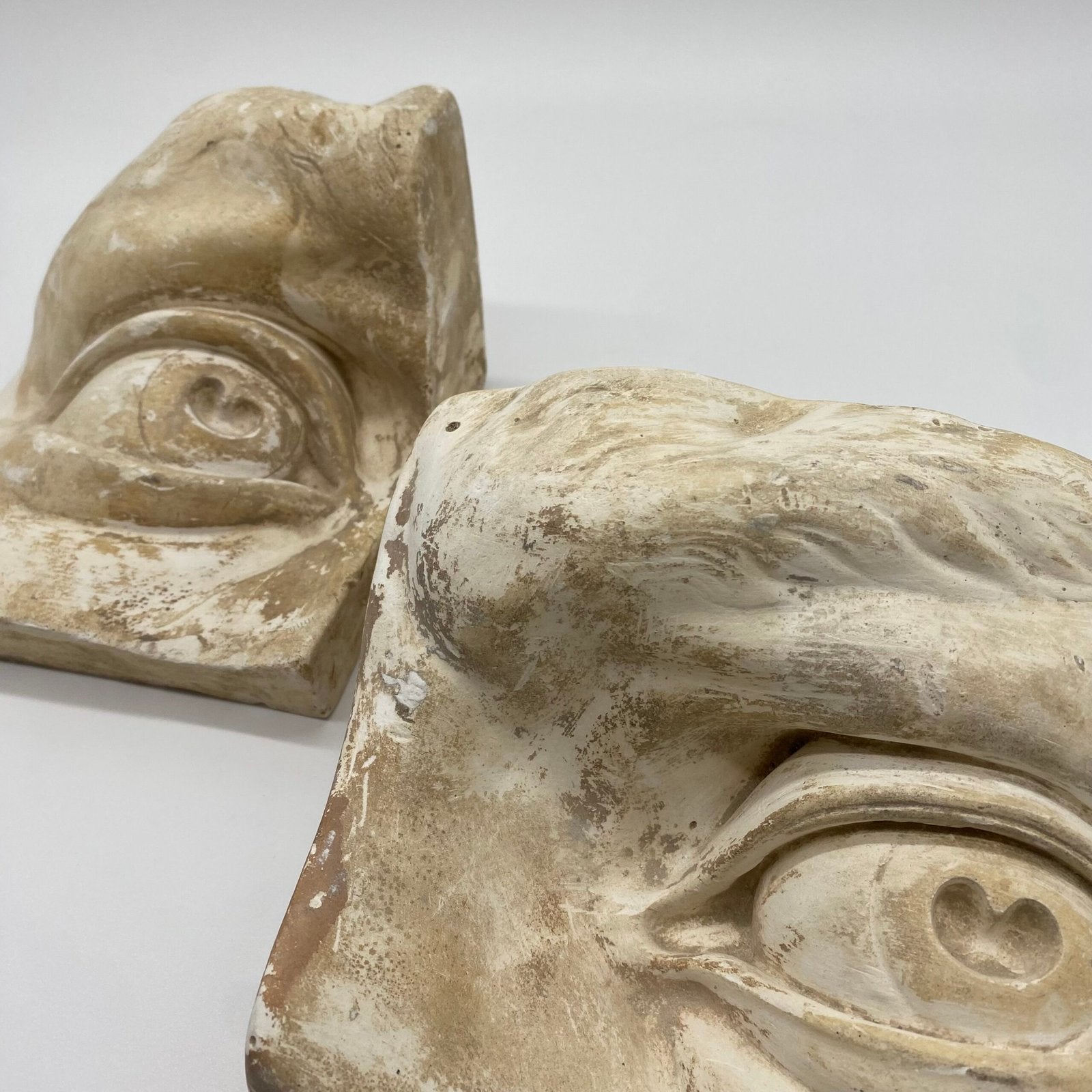 MOULE ANCIEN  EN PLÂTRE – "ŒIL GAUCHE DU DAVID " MICHEL-ANGE, 1960s