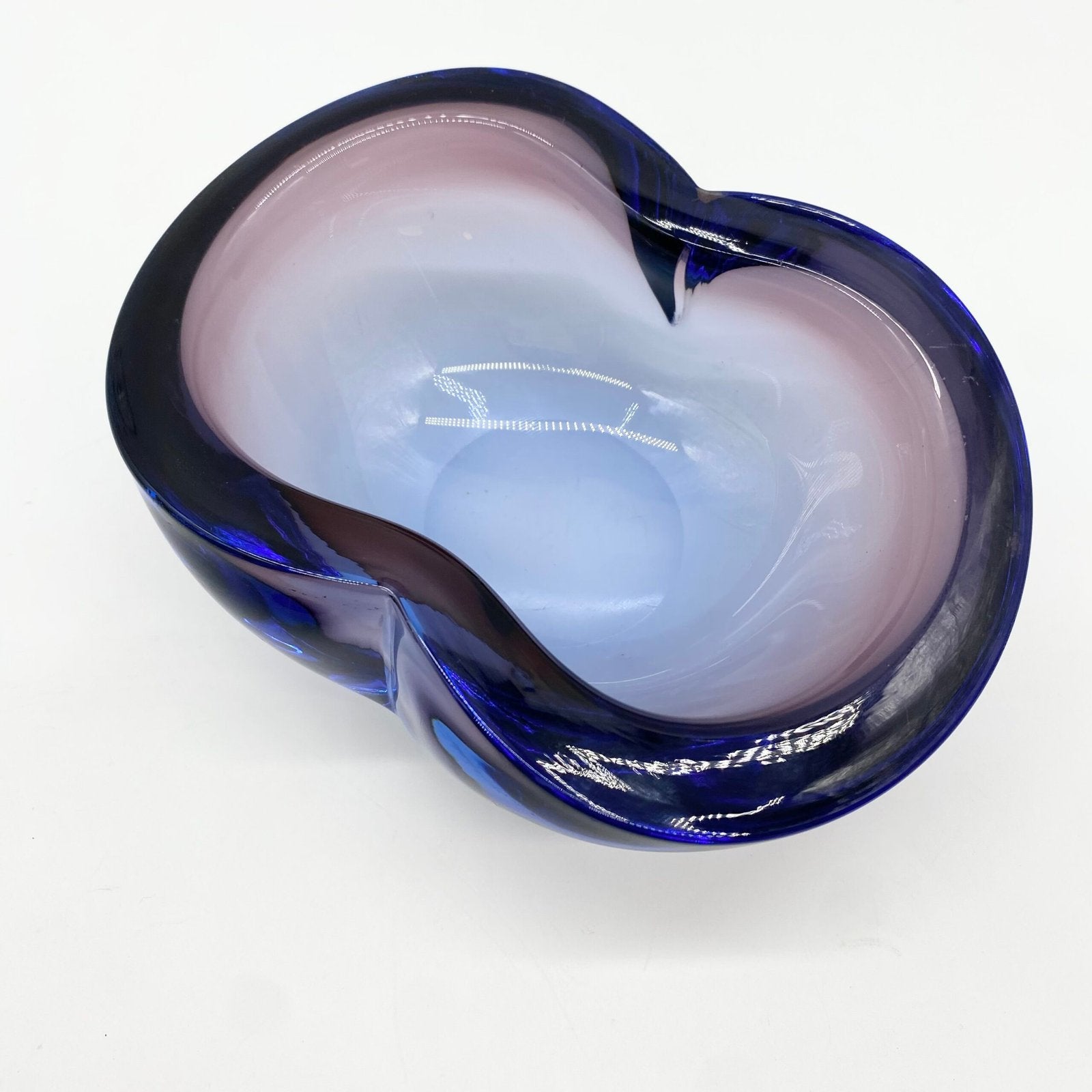 CENDRIER "BLUE VELVET"/  MURANO SOMMERSO – 1960-70s