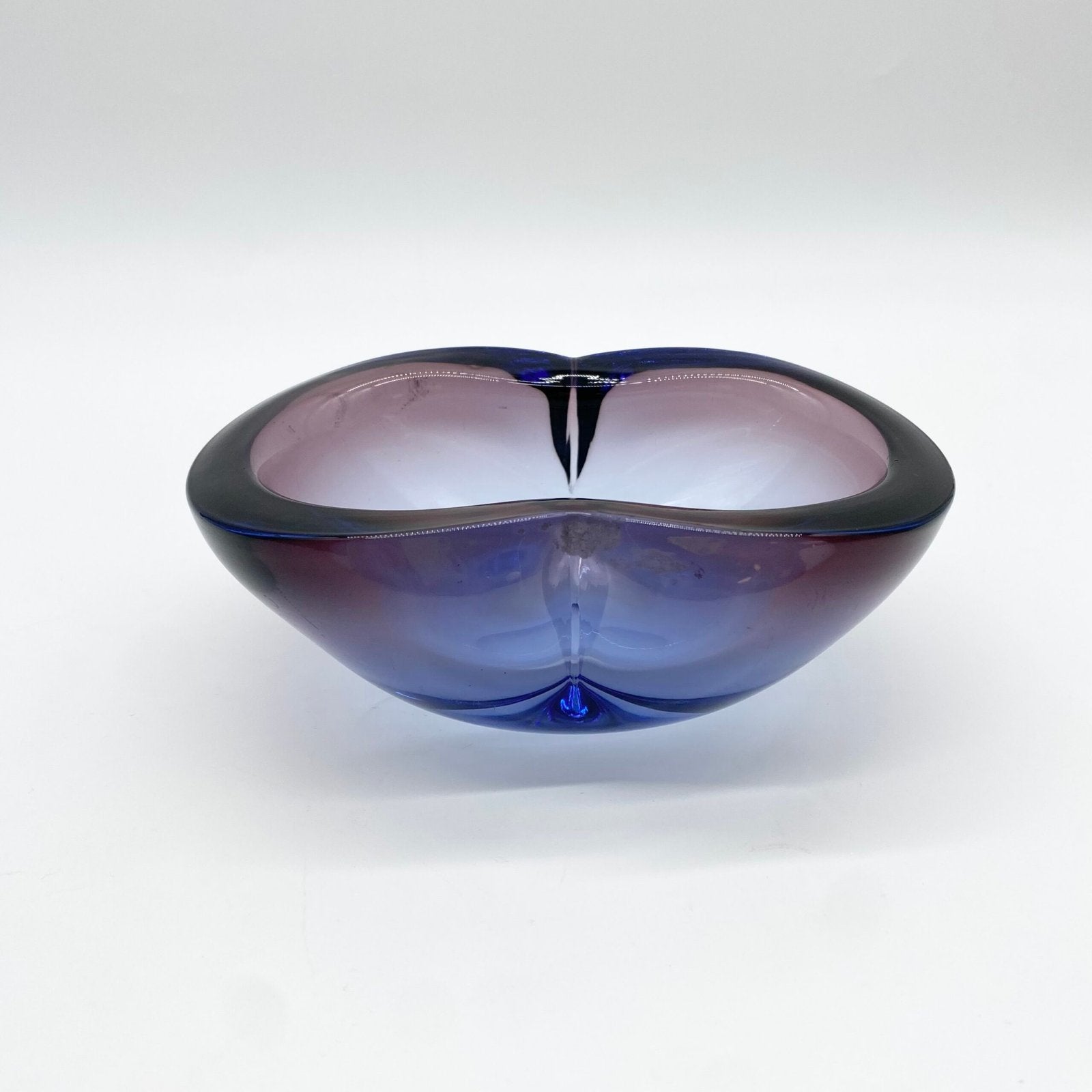 CENDRIER "BLUE VELVET"/  MURANO SOMMERSO – 1960-70s