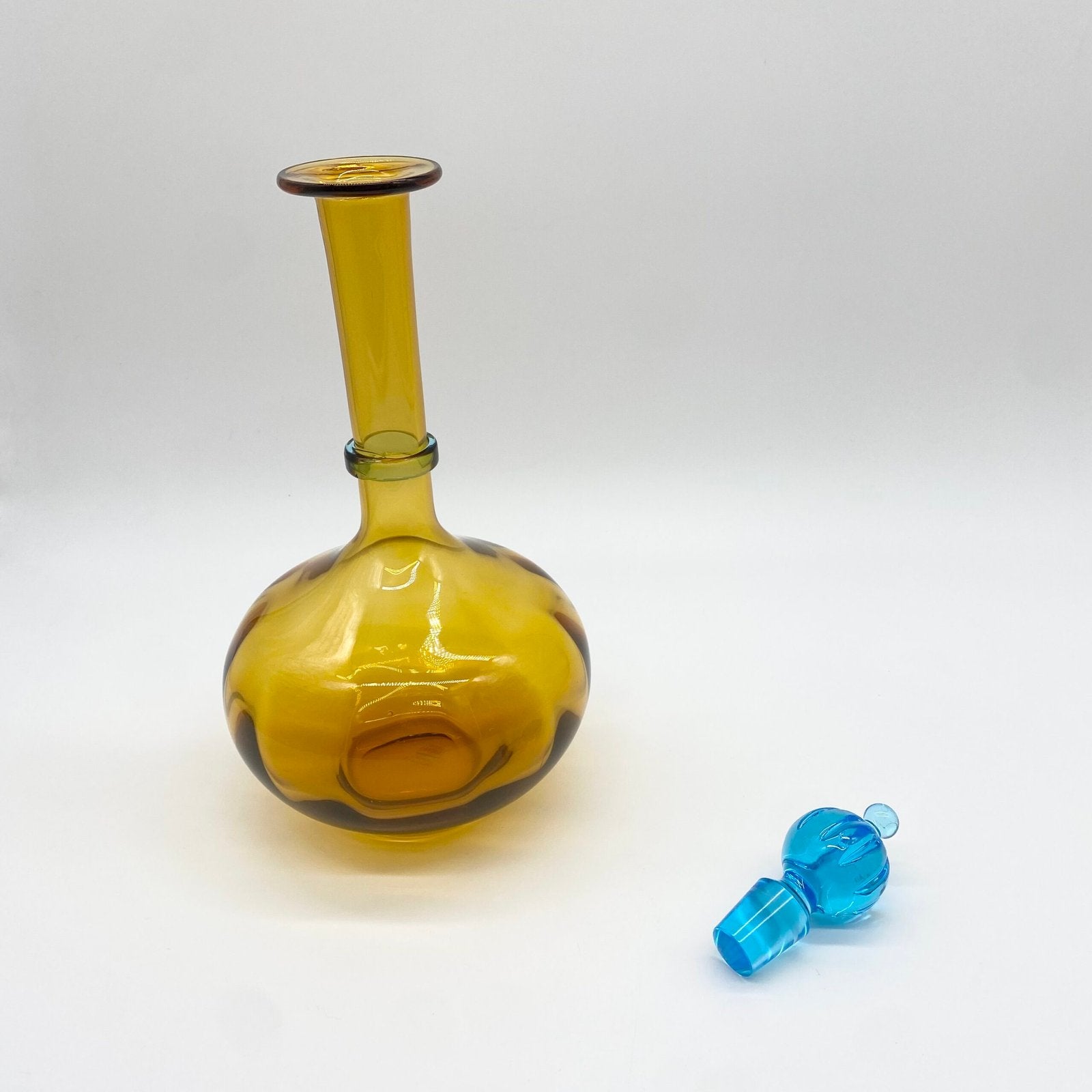 CARAFE “GEORGE SAND” VERRE SOUFFLÉ – ITALY, 1960s