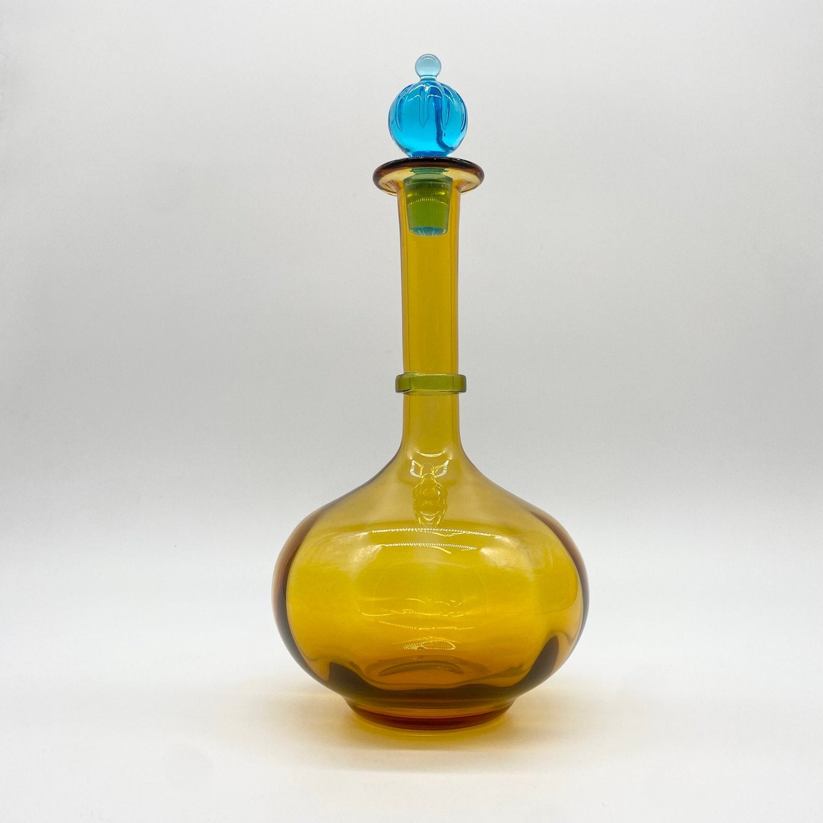 CARAFE “GEORGE SAND” VERRE SOUFFLÉ – ITALY, 1960s