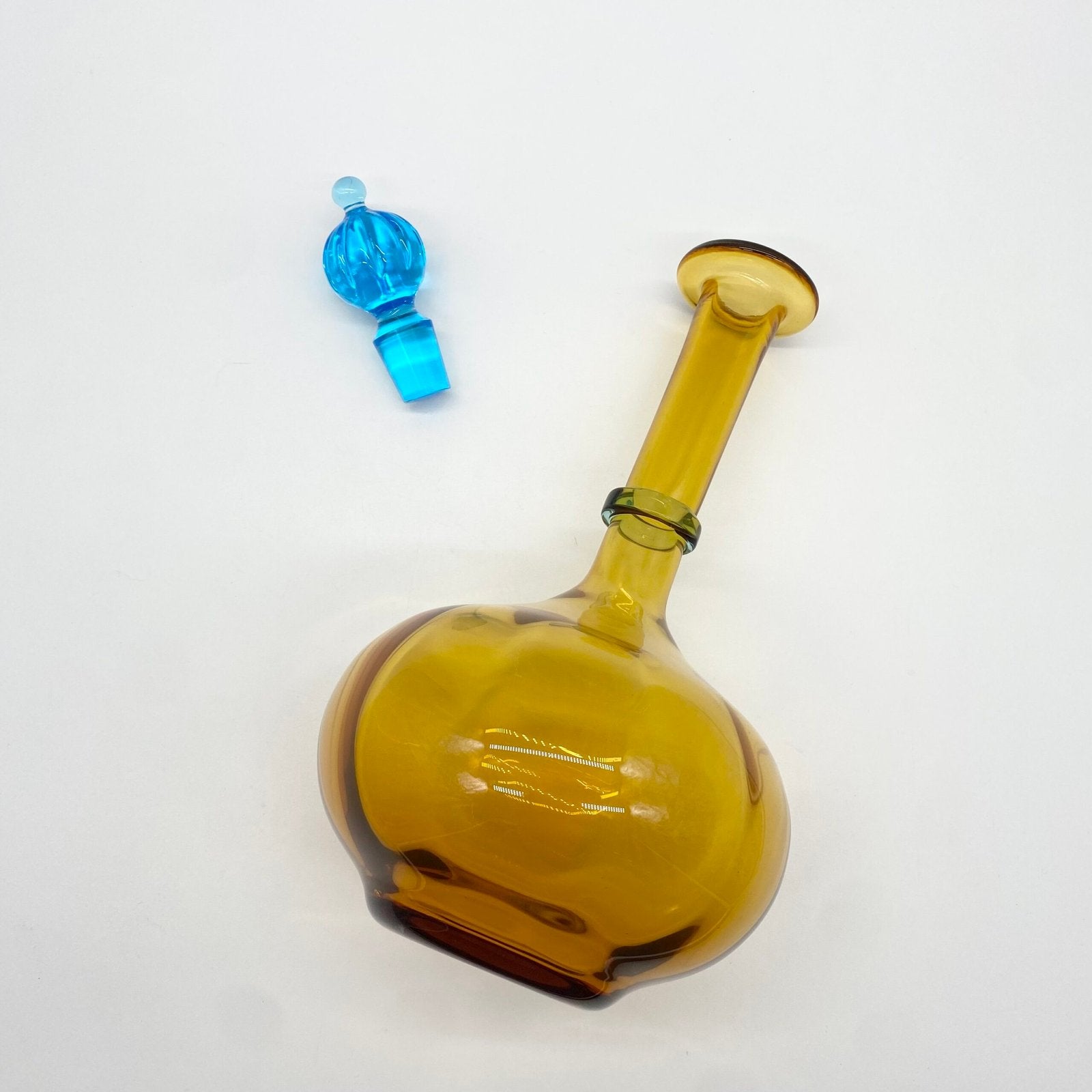 CARAFE “GEORGE SAND” VERRE SOUFFLÉ – ITALY, 1960s