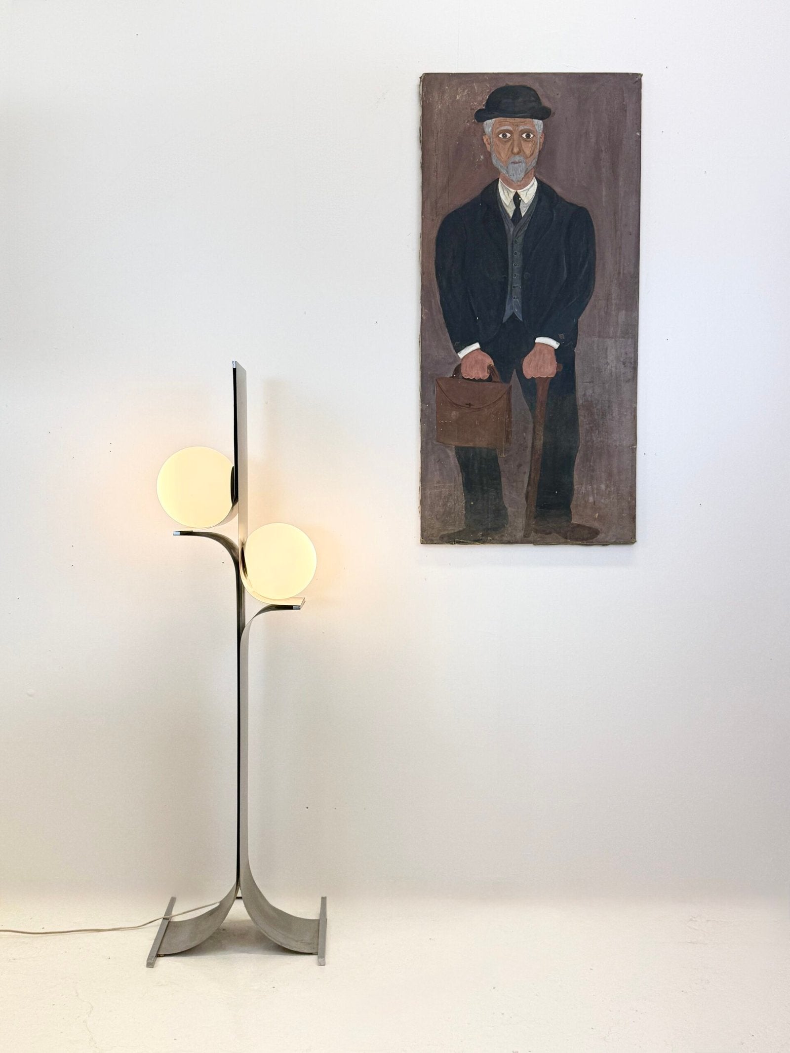 LAMPADAIRE SPACE-AGE  – FRANÇOIS MONNET, 1970s