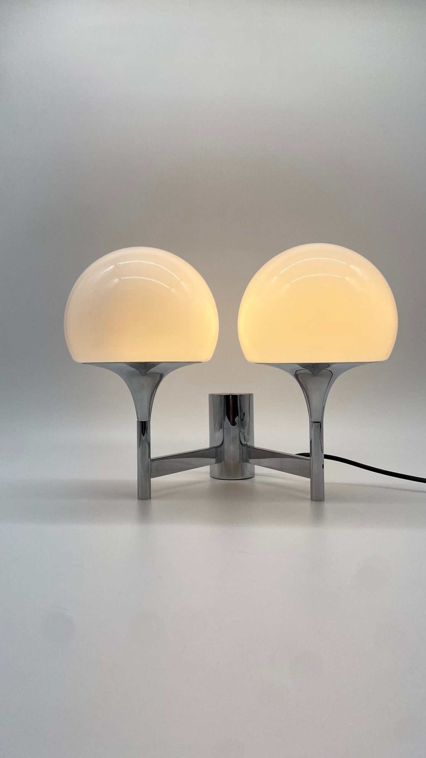 APPLIQUE DOUBLE PAR "GAETANO SCIOLARI" – ITALY, 1970s