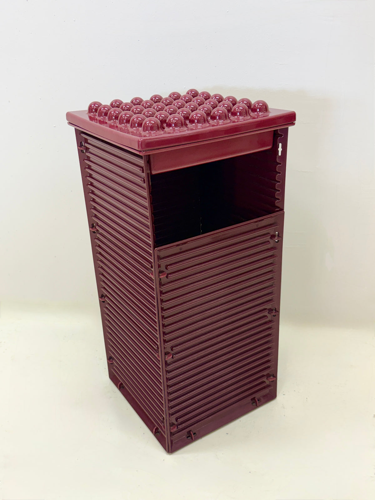 Corbeille-cendrier « Sistema 45 » — Ettore Sottsass, Italie, 1970