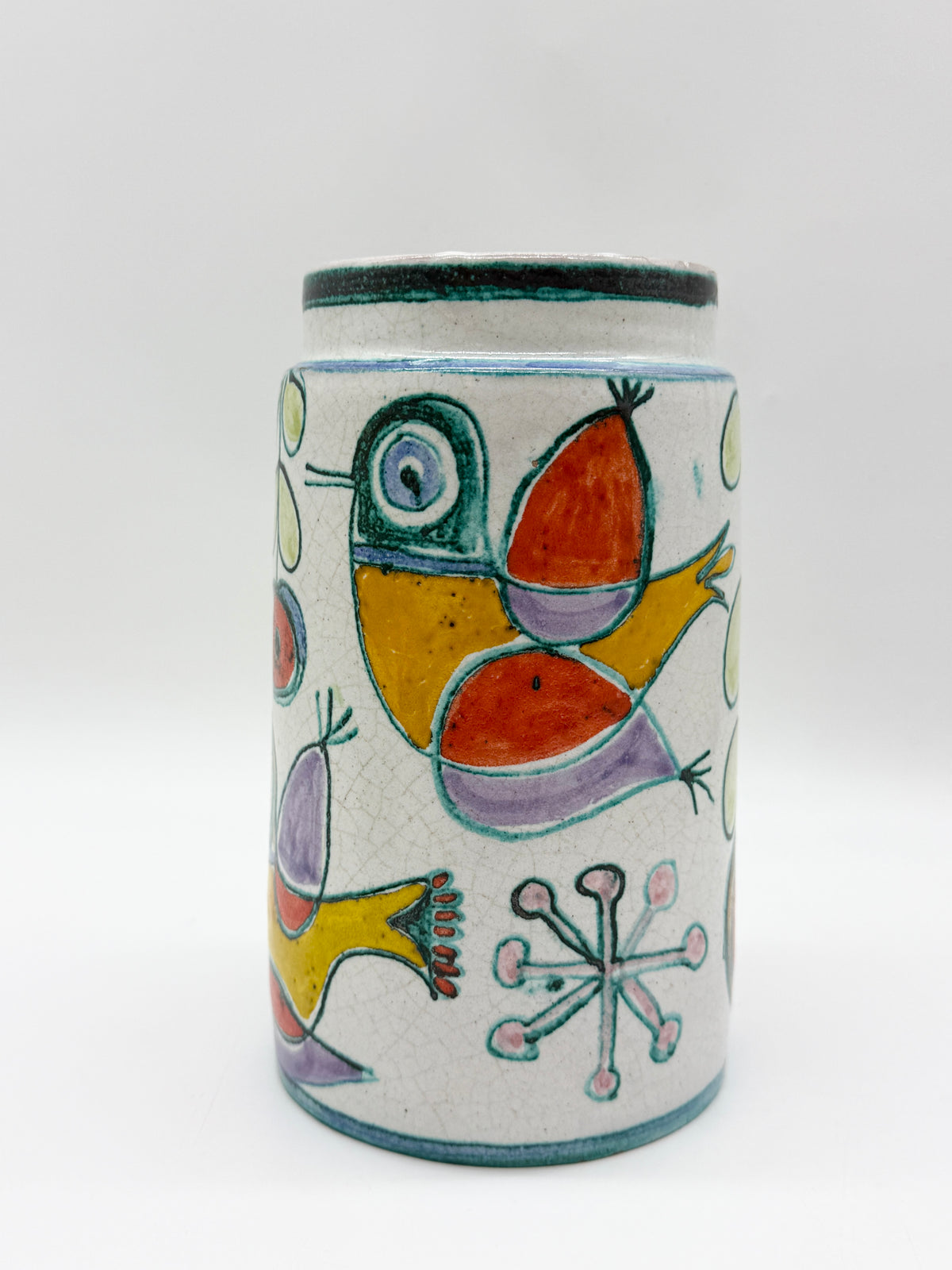 Vase "Jardin" en céramique, Ceramiche Simone, Italie 1960s