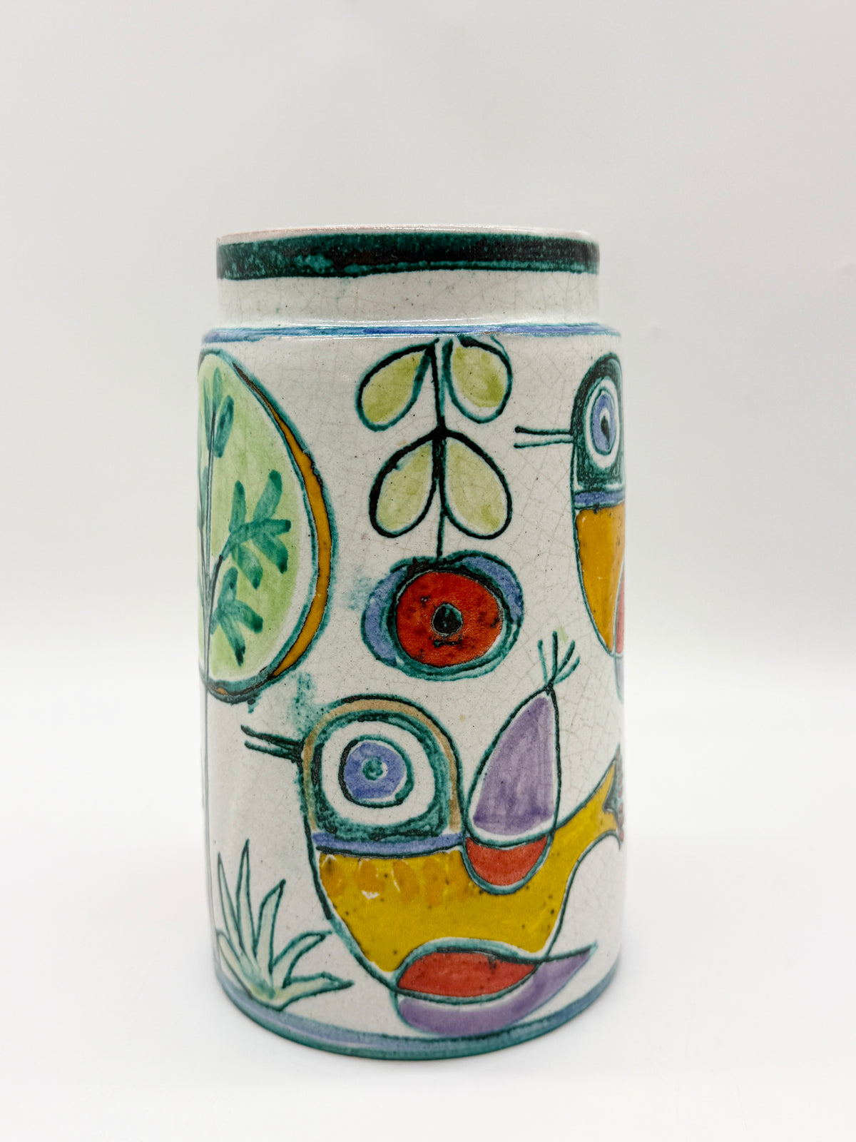Vase "Jardin" en céramique, Ceramiche Simone, Italie 1960s