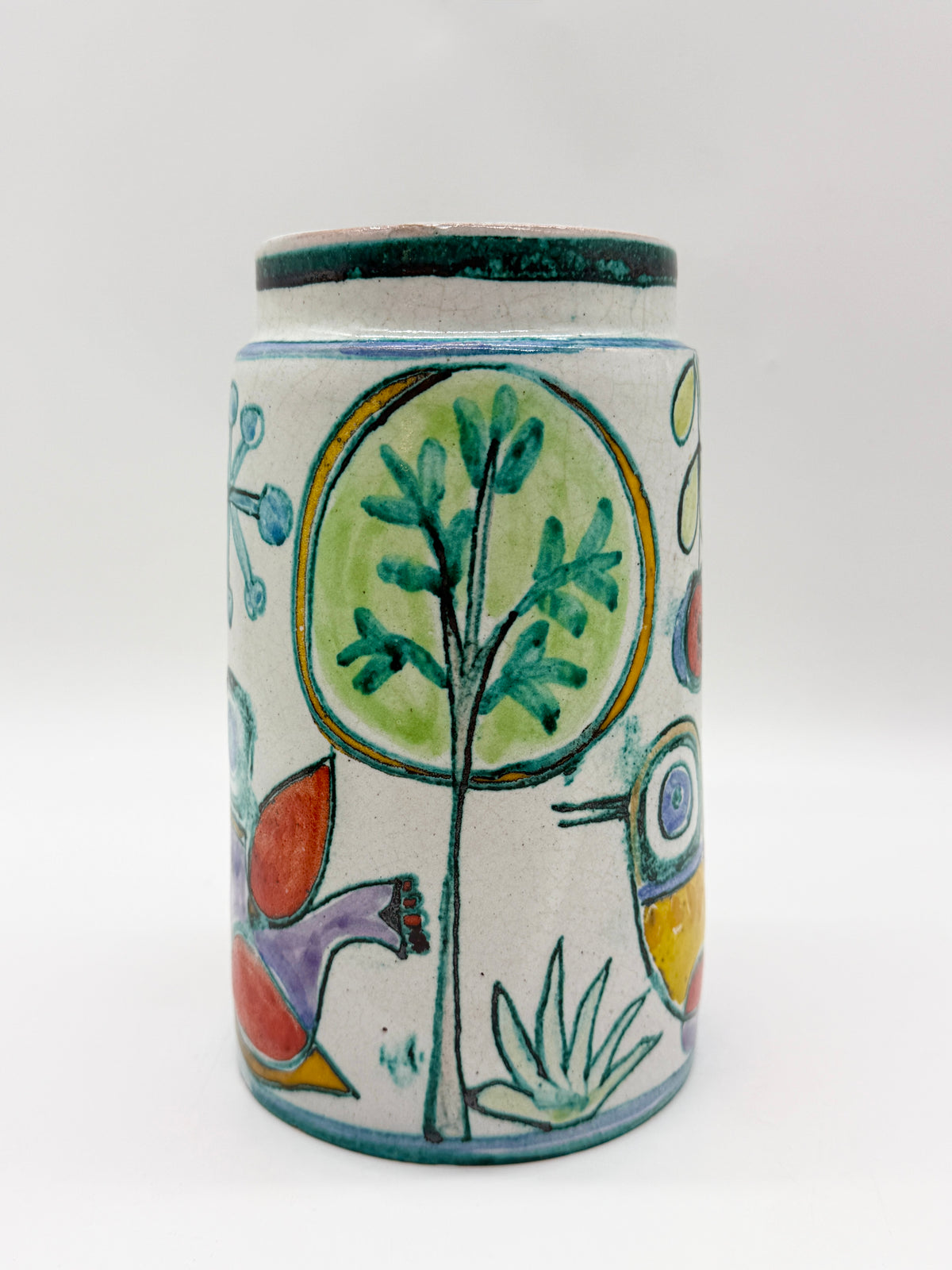 Vase "Jardin" en céramique, Ceramiche Simone, Italie 1960s