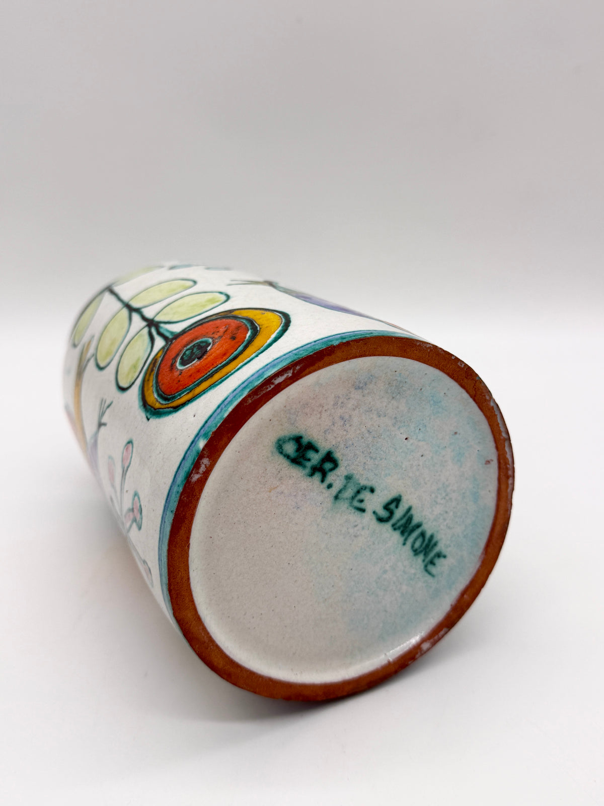 Vase "Jardin" en céramique, Ceramiche Simone, Italie 1960s