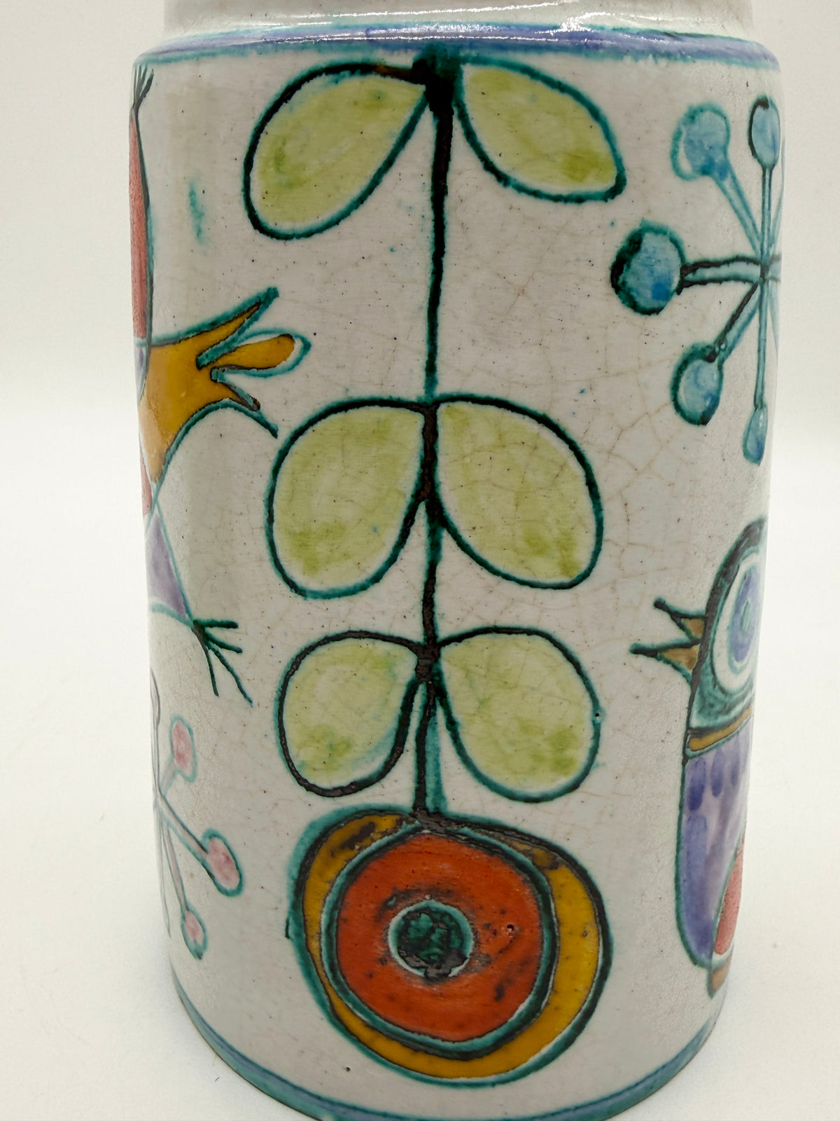 Vase "Jardin" en céramique, Ceramiche Simone, Italie 1960s